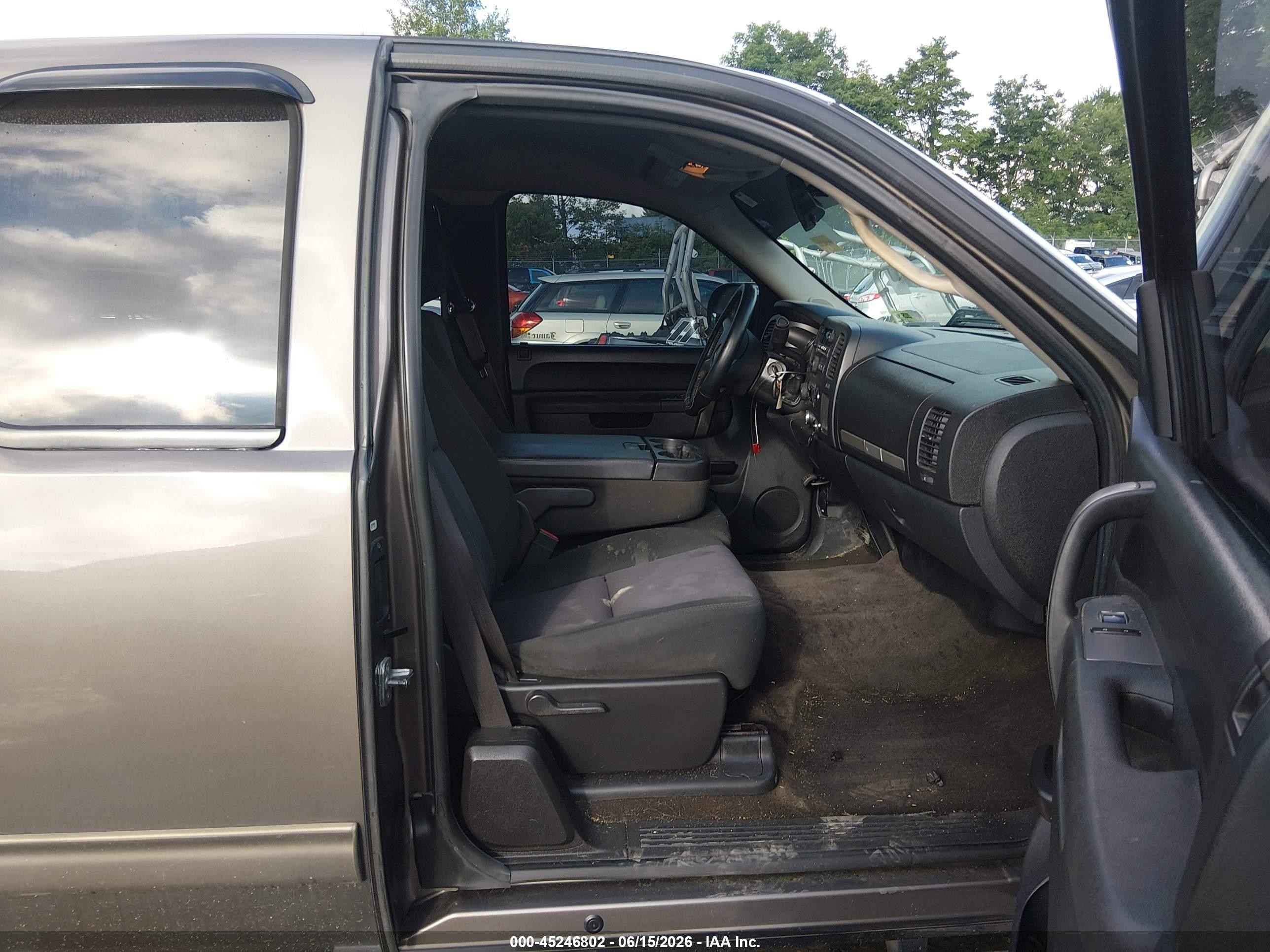 2013 Gmc Sierra 1500 Sle Gray vin: 1GTR2VE7XDZ217707