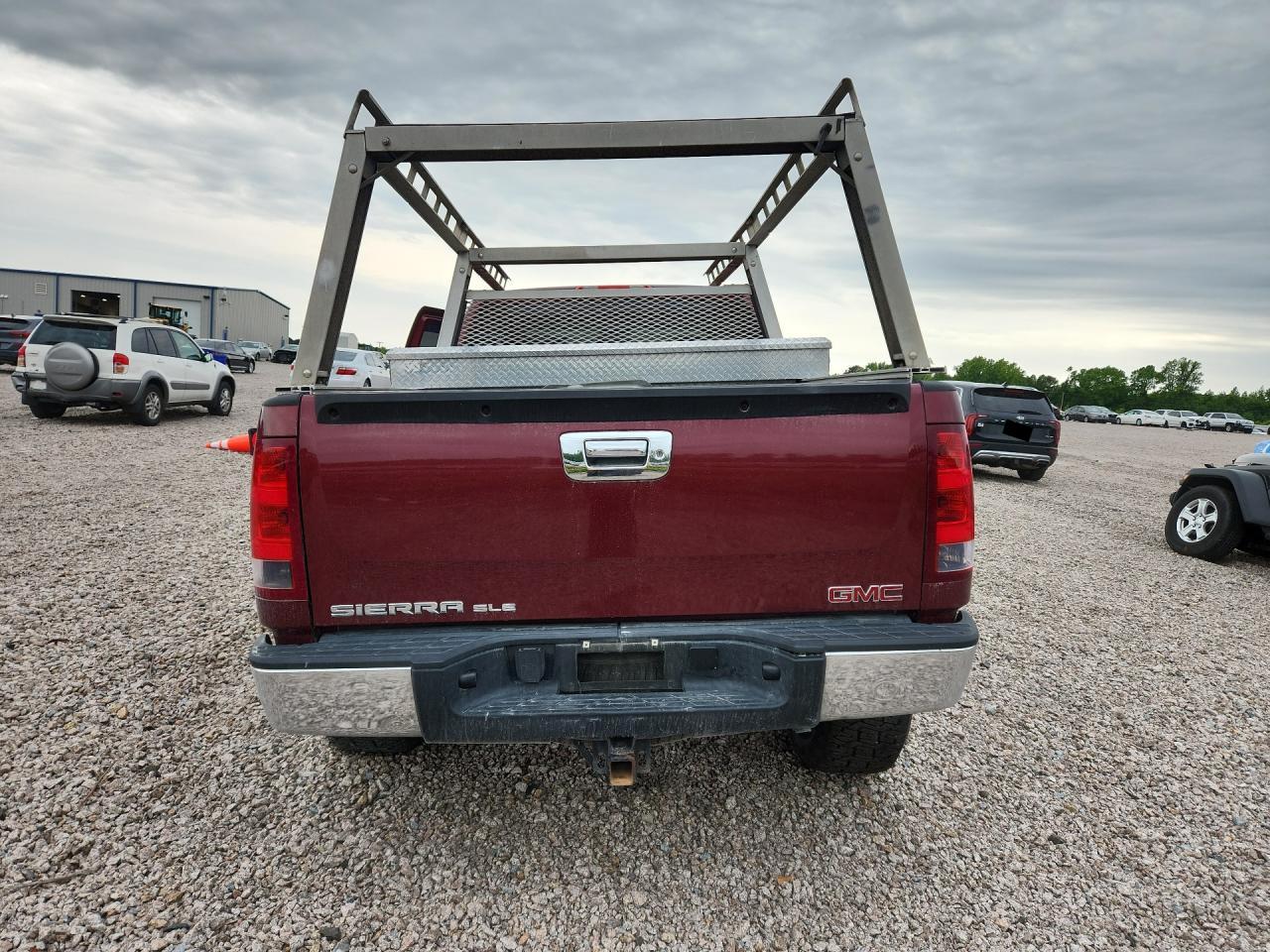 2013 Gmc Sierra K1500 Sle Red vin: 1GTR2VE7XDZ253946
