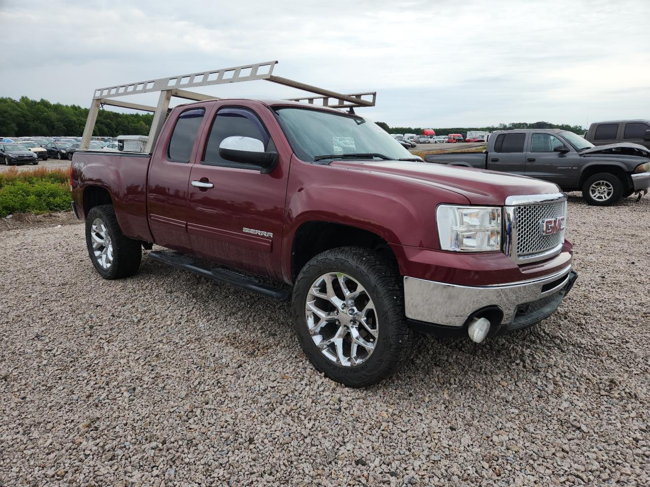 2013 Gmc Sierra K1500 Sle Red vin: 1GTR2VE7XDZ253946