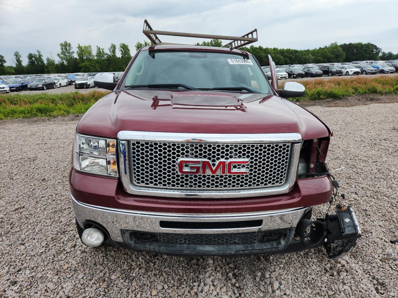 2013 Gmc Sierra K1500 Sle Red vin: 1GTR2VE7XDZ253946