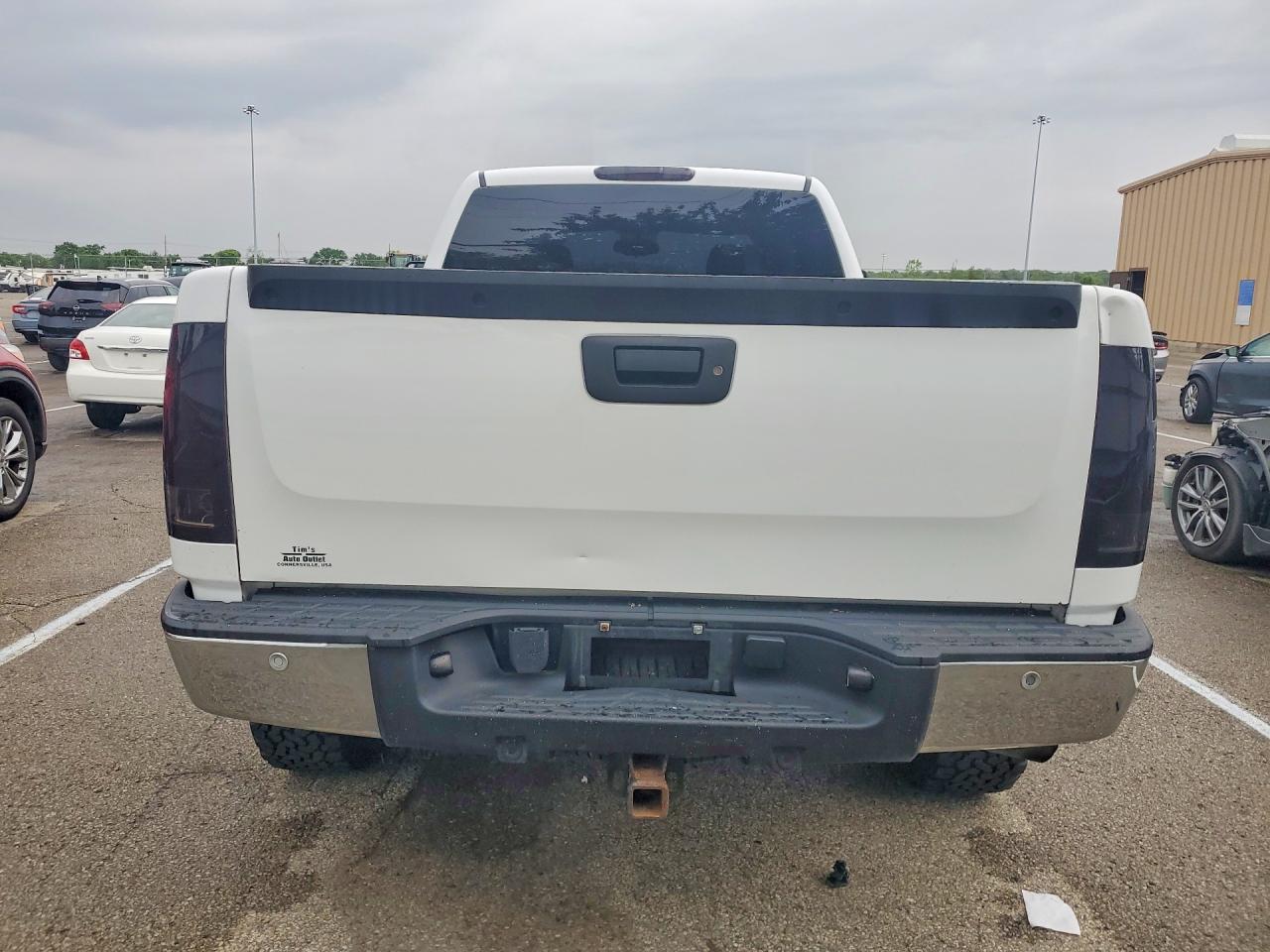 2013 Gmc Sierra K1500 Sle White vin: 1GTR2VE7XDZ303826