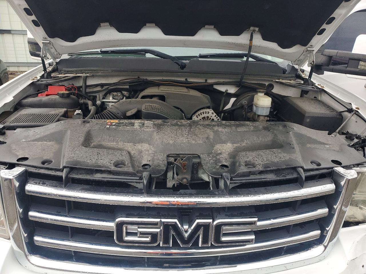 2013 Gmc Sierra K1500 Sle White vin: 1GTR2VE7XDZ303826