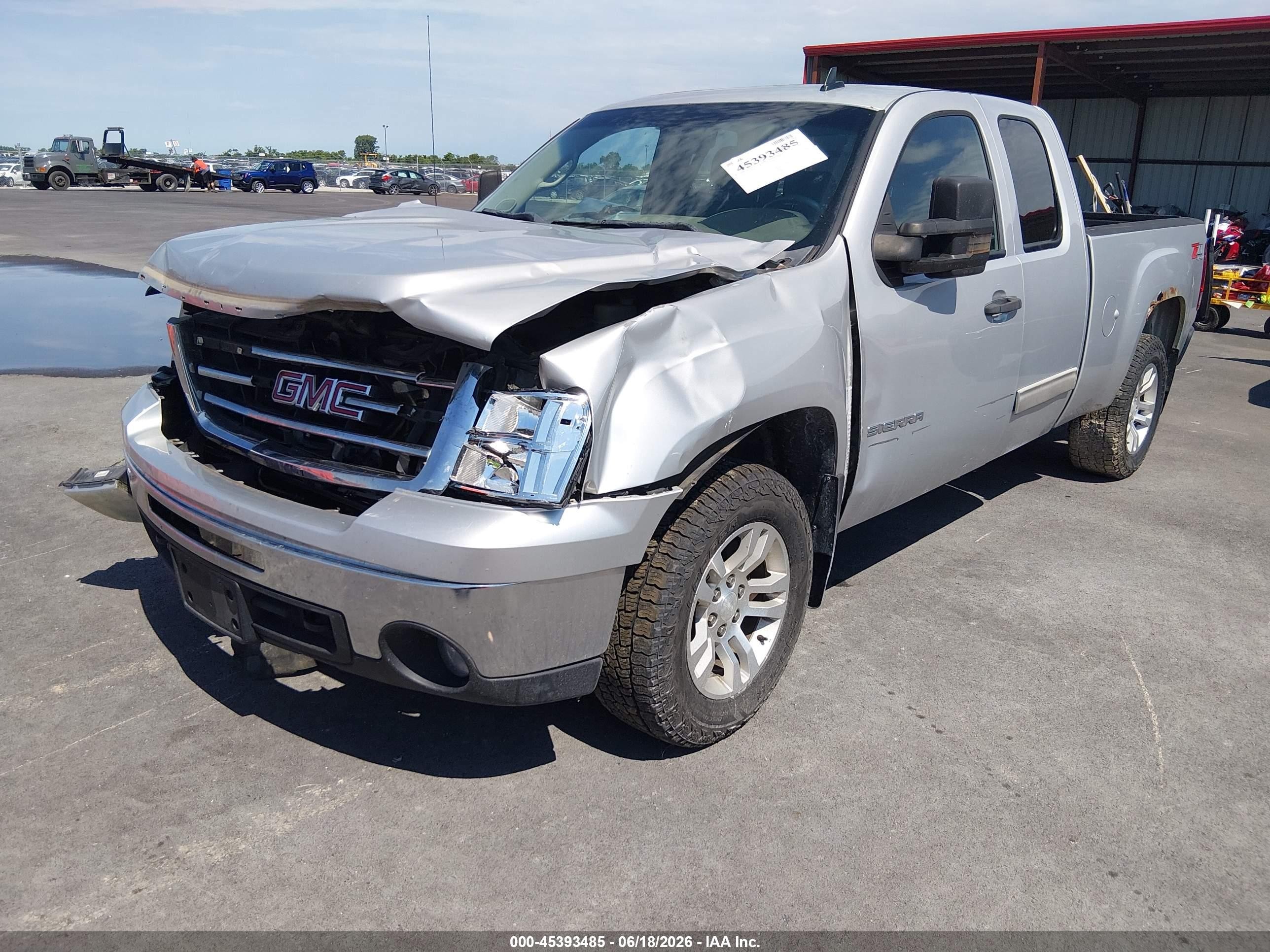 2013 Gmc Sierra 1500 Sle Gray vin: 1GTR2VE7XDZ346854