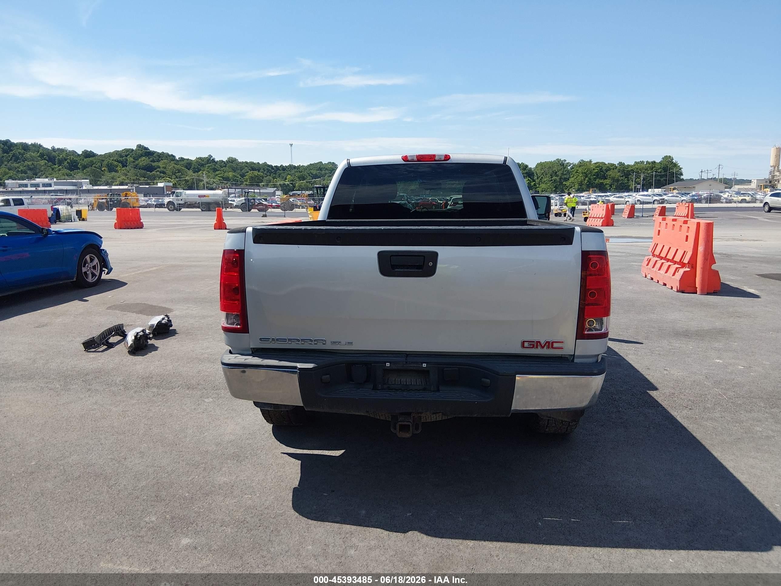2013 Gmc Sierra 1500 Sle Gray vin: 1GTR2VE7XDZ346854