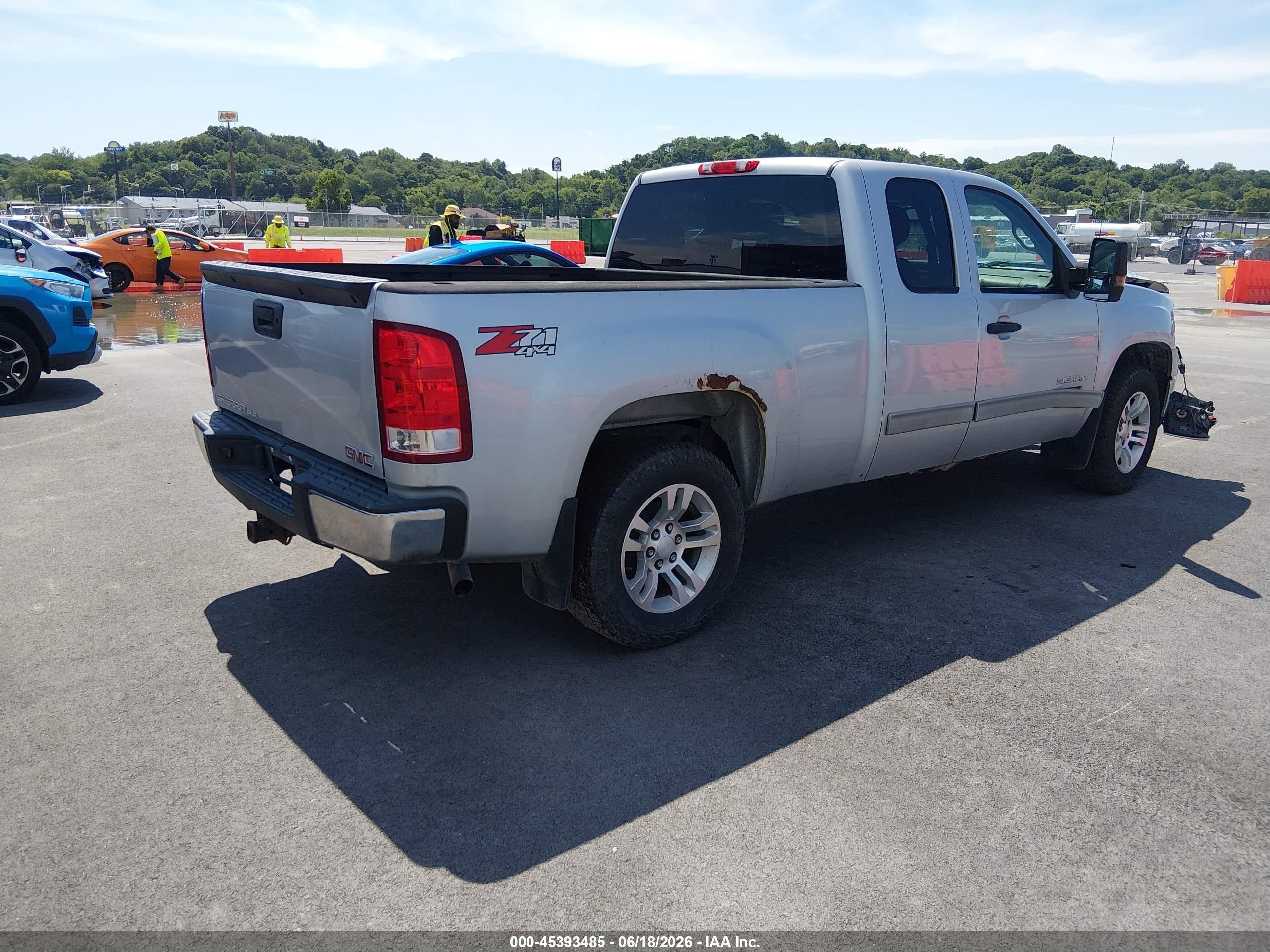 2013 Gmc Sierra 1500 Sle Gray vin: 1GTR2VE7XDZ346854