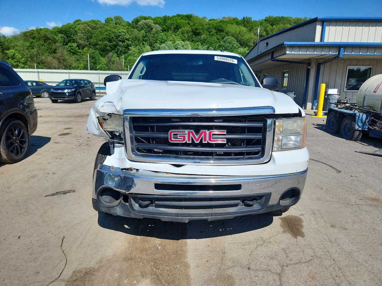 2011 Gmc Sierra K1500 Sle White vin: 1GTR2VEA1BZ137074