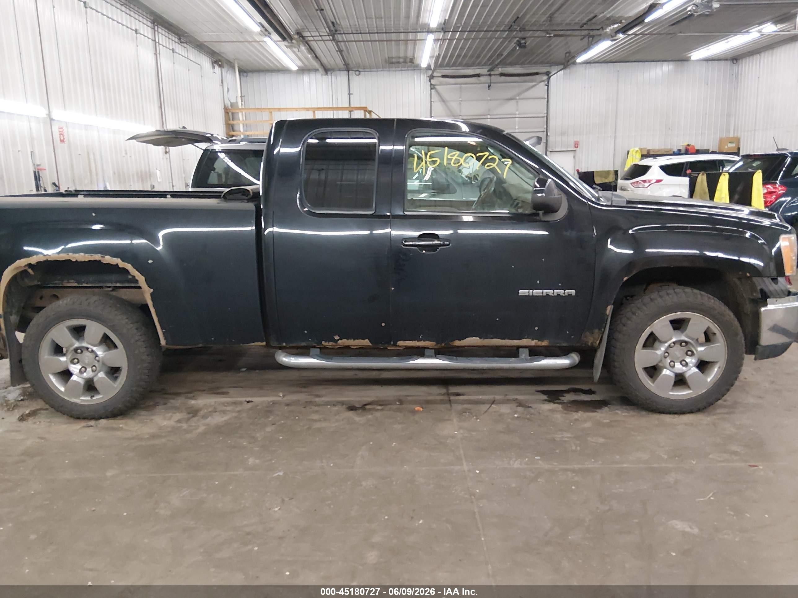 2011 Gmc Sierra 1500 Slt Black vin: 1GTR2WE30BZ379555