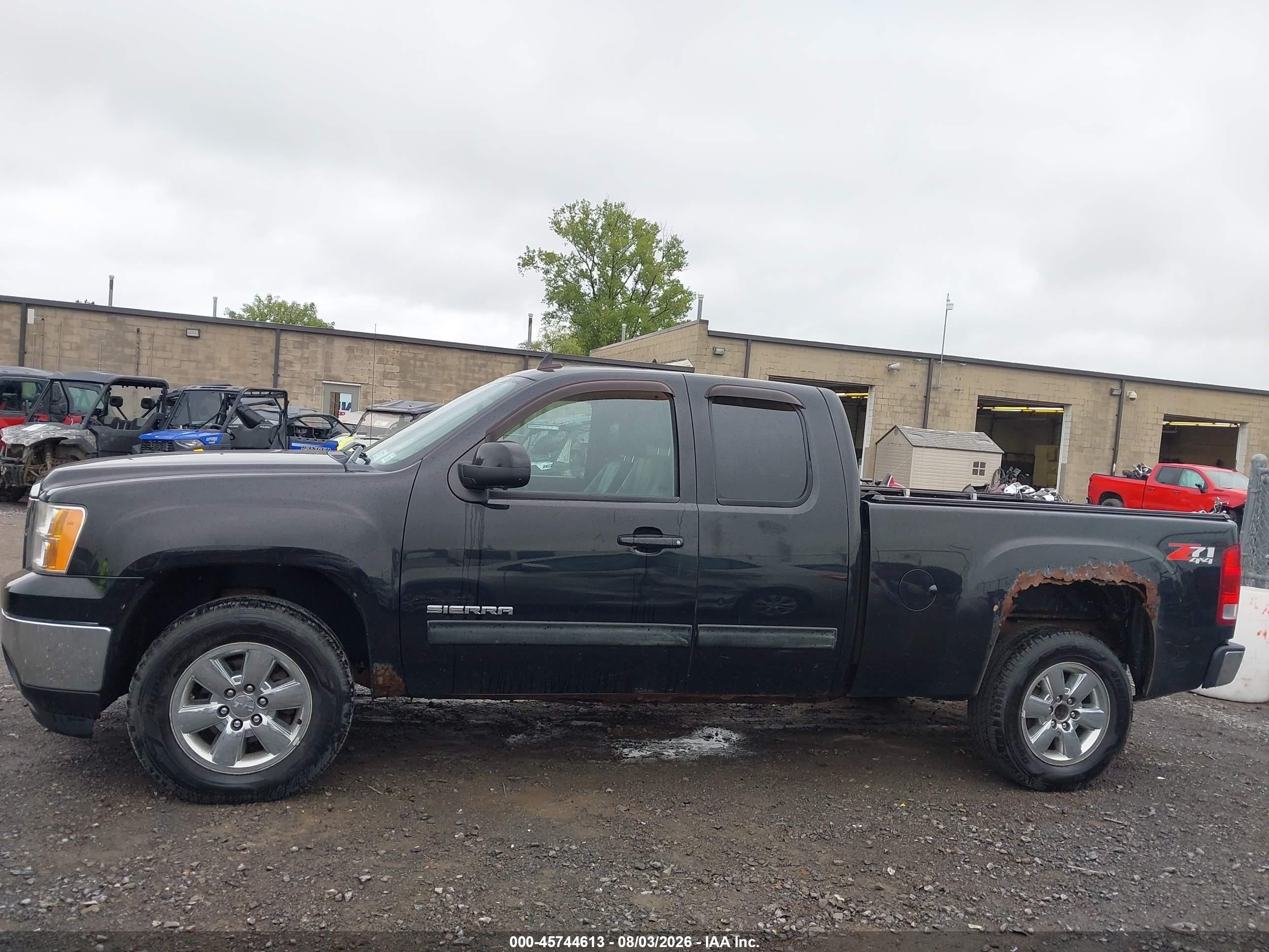 2011 Gmc Sierra 1500 Slt Black vin: 1GTR2WE31BZ366152