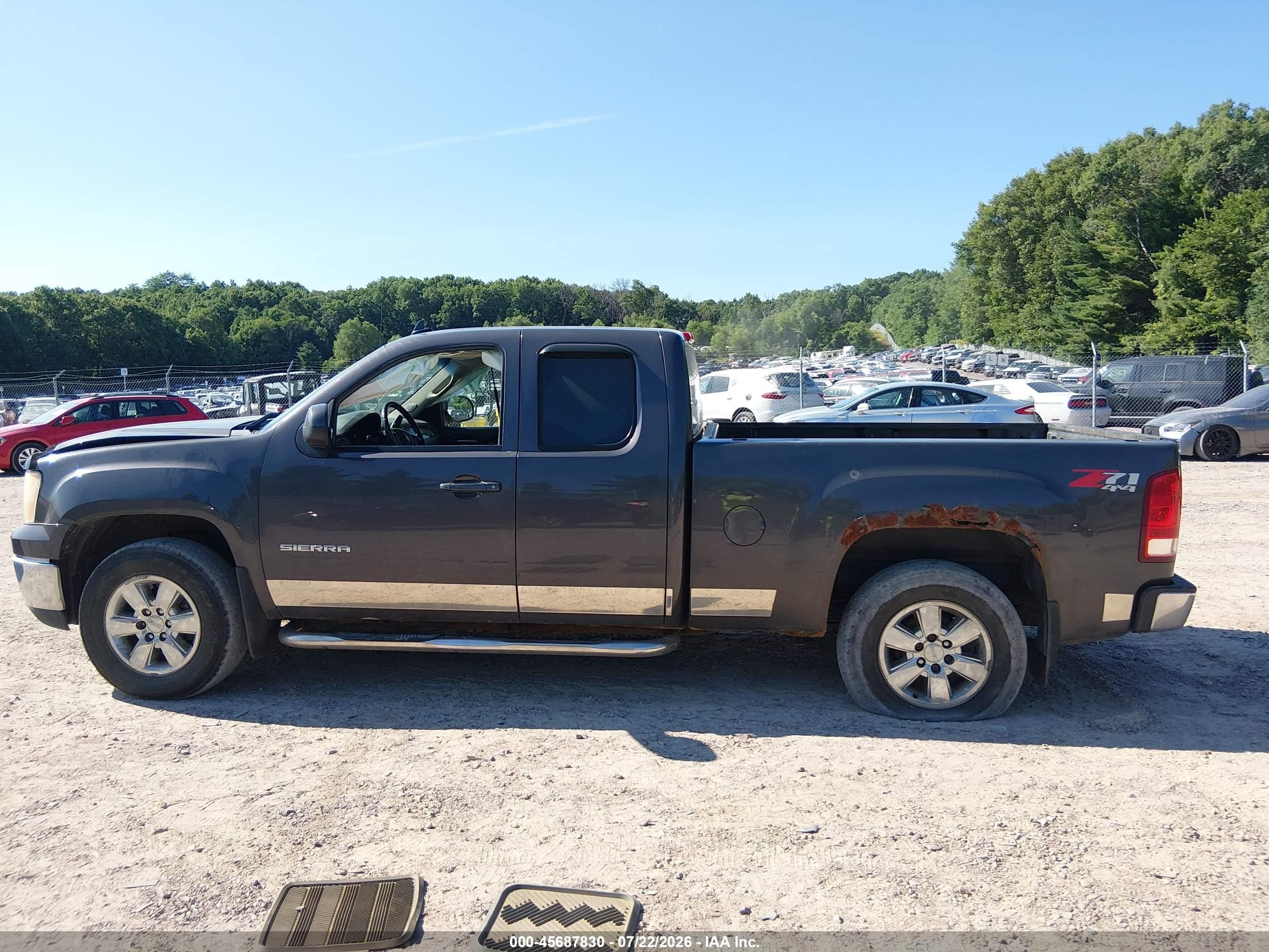 2011 Gmc Sierra 1500 Slt Black vin: 1GTR2WE33BZ247194