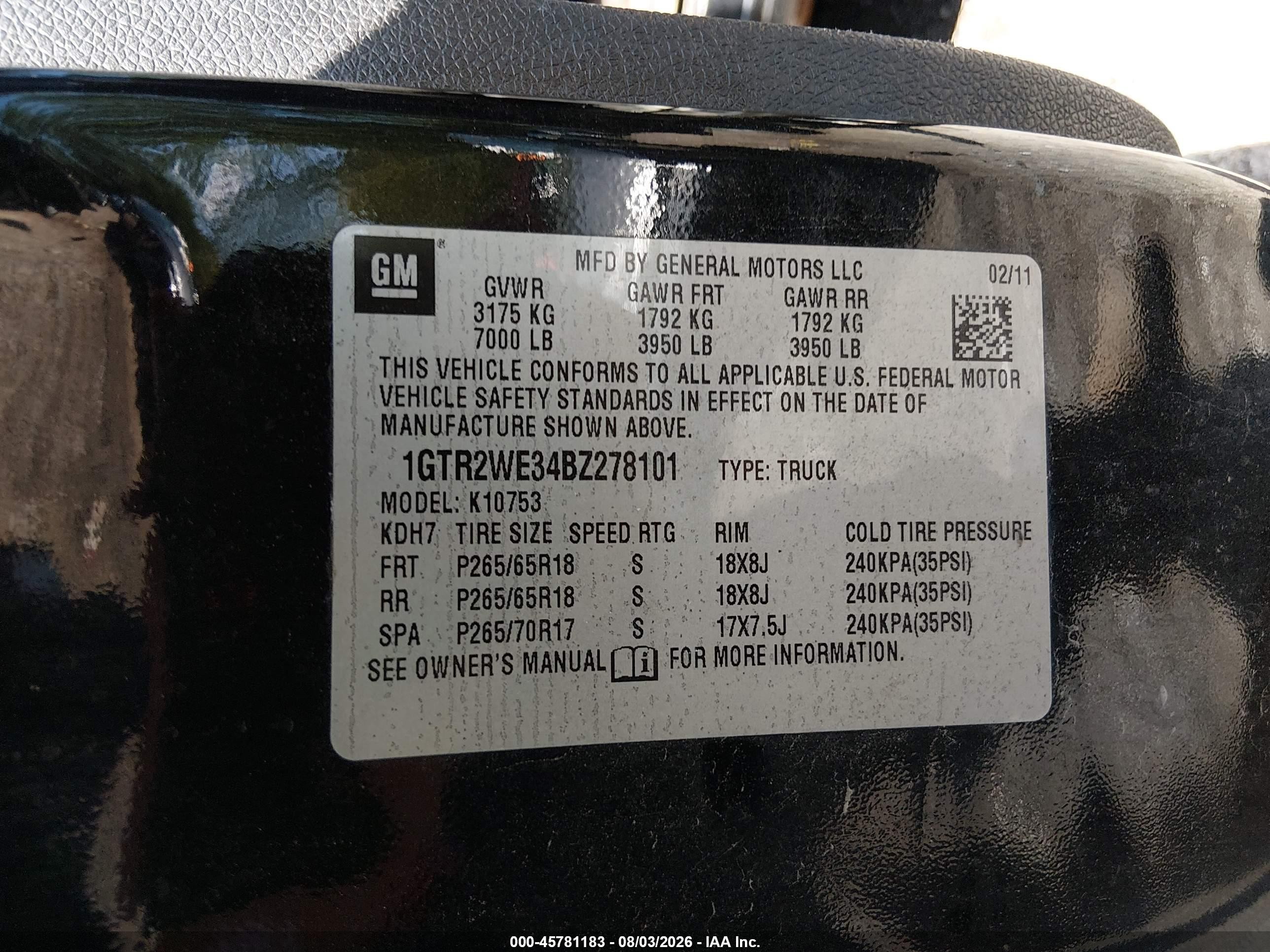 2011 Gmc Sierra 1500 Slt Black vin: 1GTR2WE34BZ278101