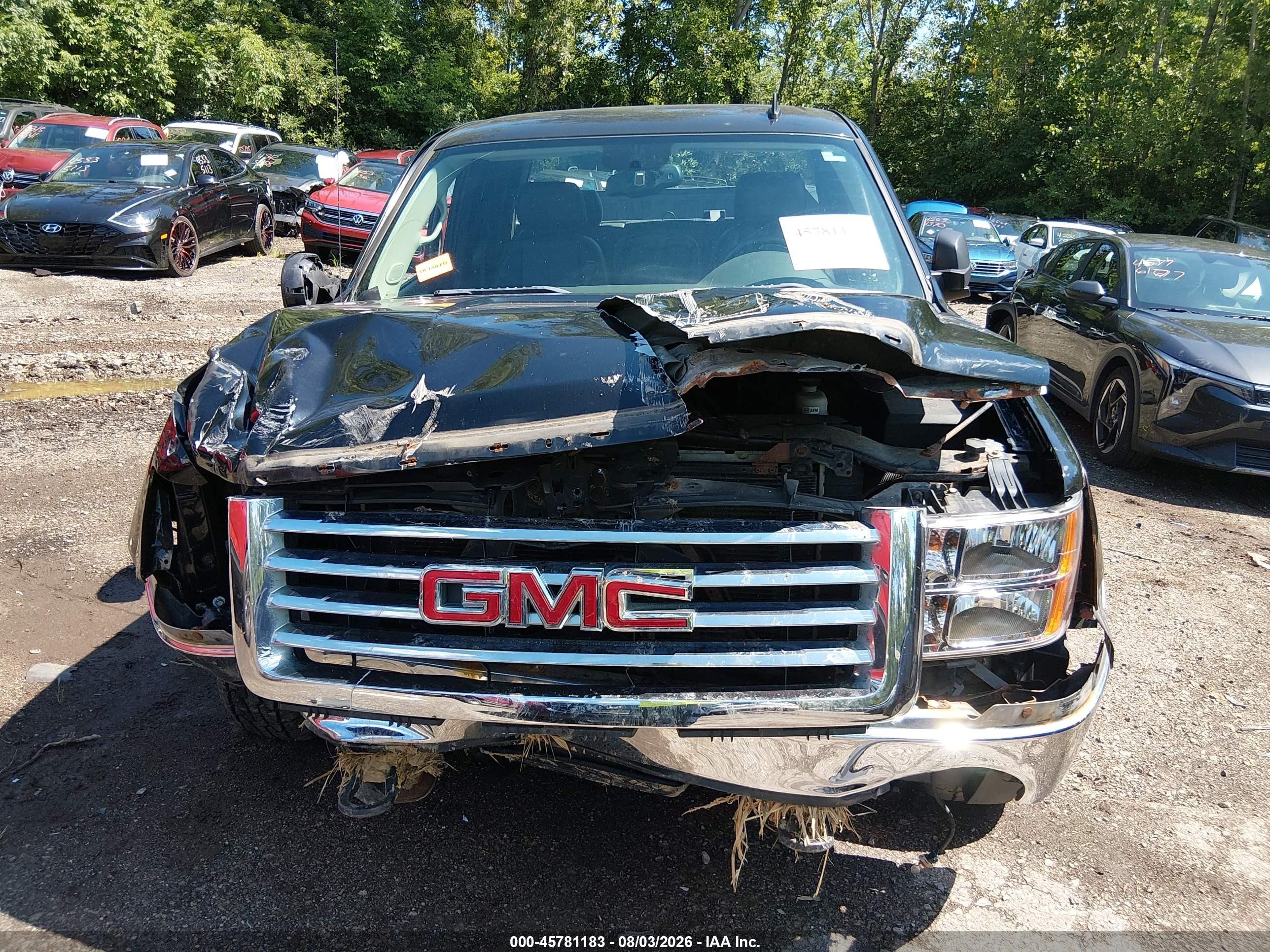 2011 Gmc Sierra 1500 Slt Black vin: 1GTR2WE34BZ278101