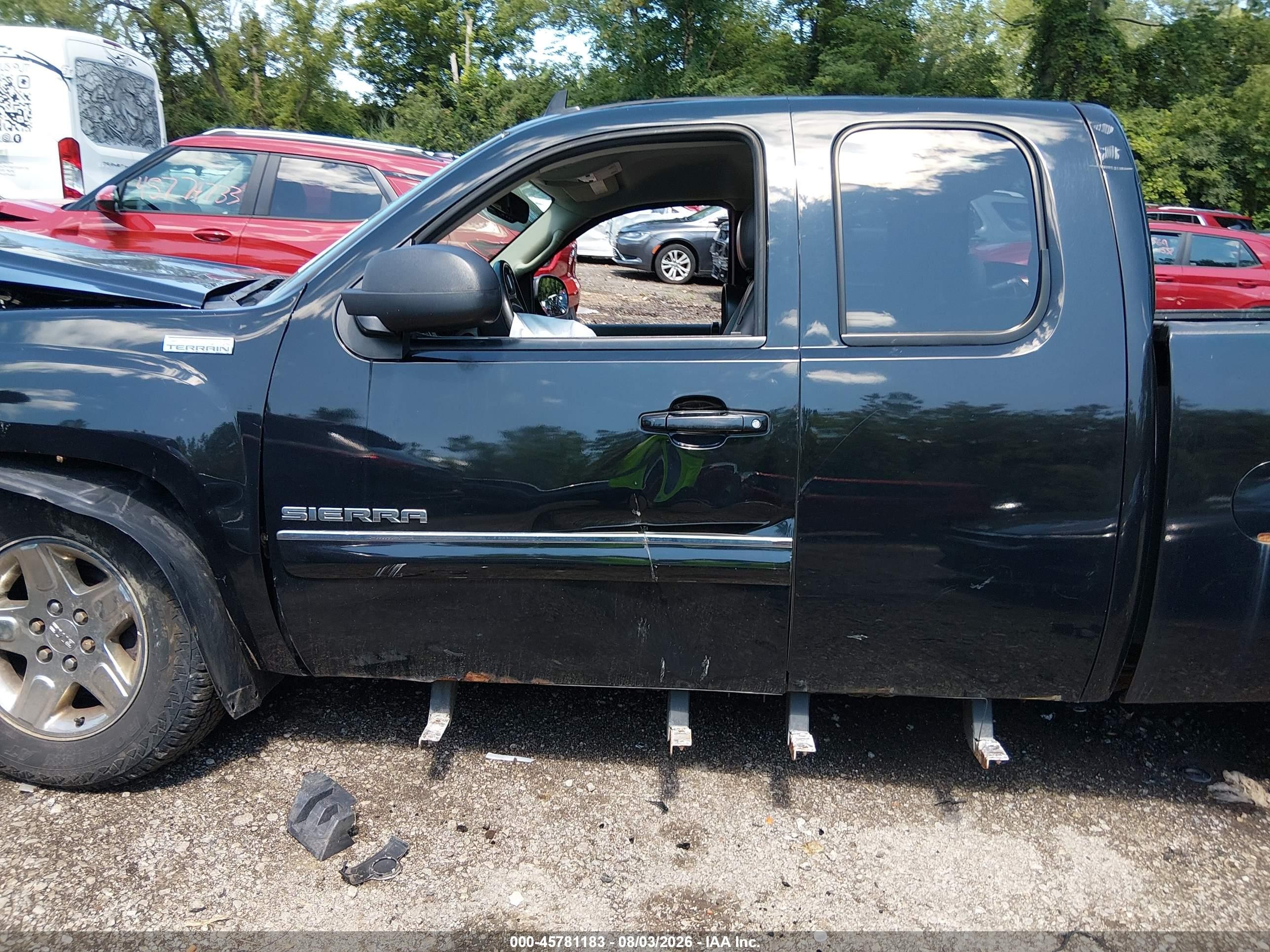 2011 Gmc Sierra 1500 Slt Black vin: 1GTR2WE34BZ278101