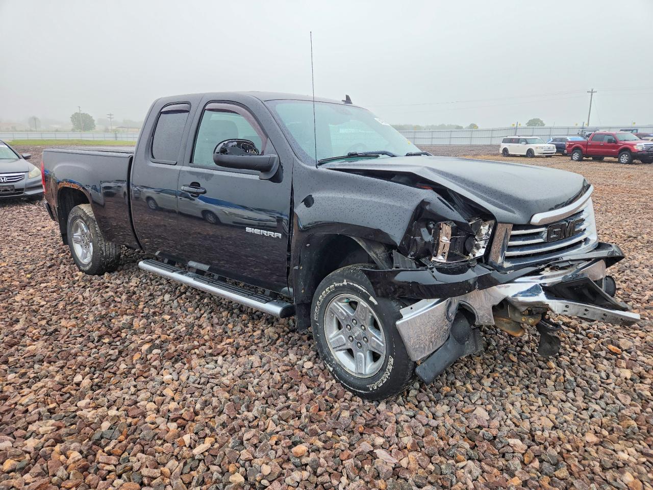 2011 Gmc Sierra K1500 Slt Black vin: 1GTR2WE35BZ450846