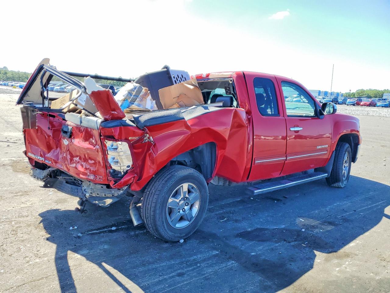 2012 Gmc Sierra K1500 Slt Красный vin: 1GTR2WE71CZ340512