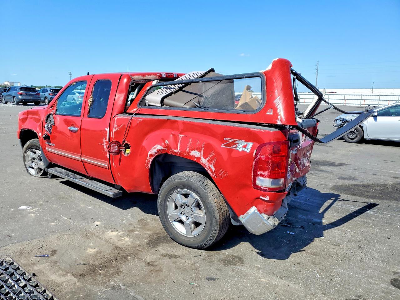 2012 Gmc Sierra K1500 Slt Красный vin: 1GTR2WE71CZ340512