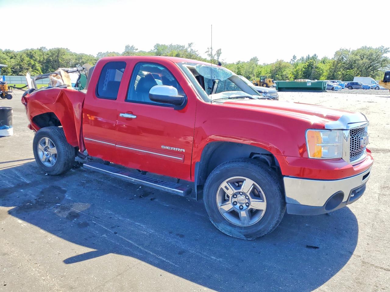 2012 Gmc Sierra K1500 Slt Красный vin: 1GTR2WE71CZ340512