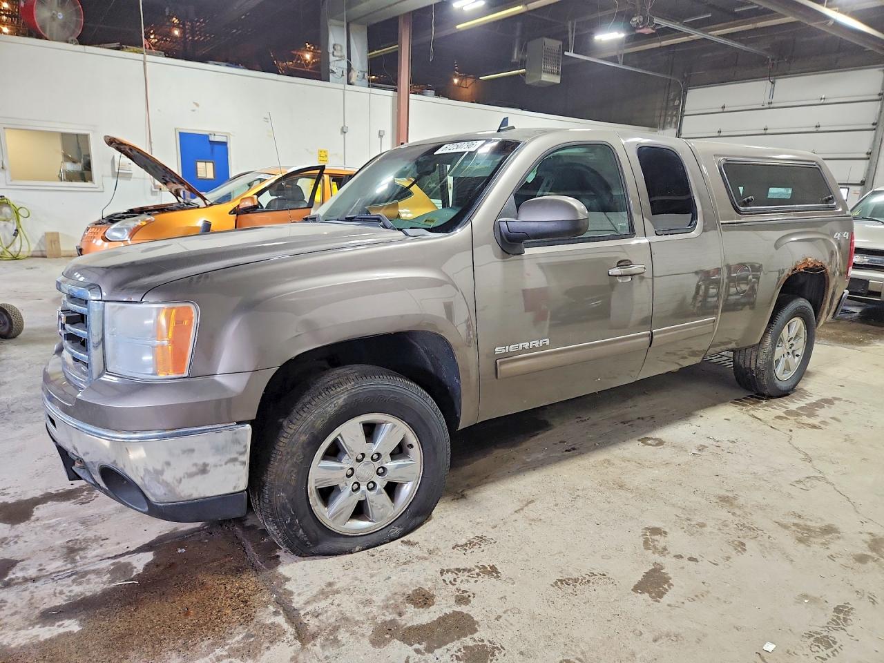 2013 Gmc Sierra K1500 Slt Gray vin: 1GTR2WE71DZ189981