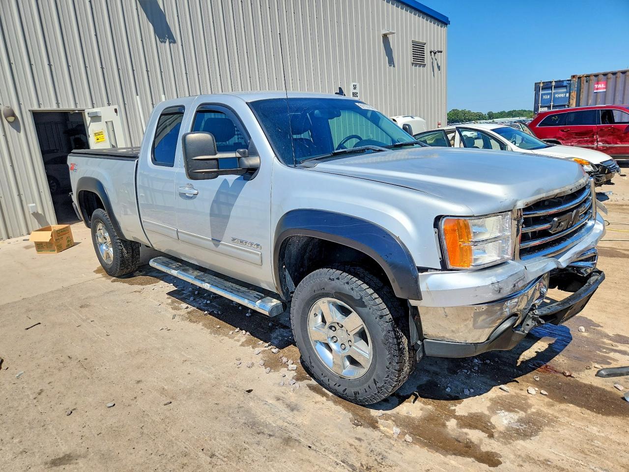 2012 Gmc Sierra K1500 Slt Silver vin: 1GTR2WE73CZ280376