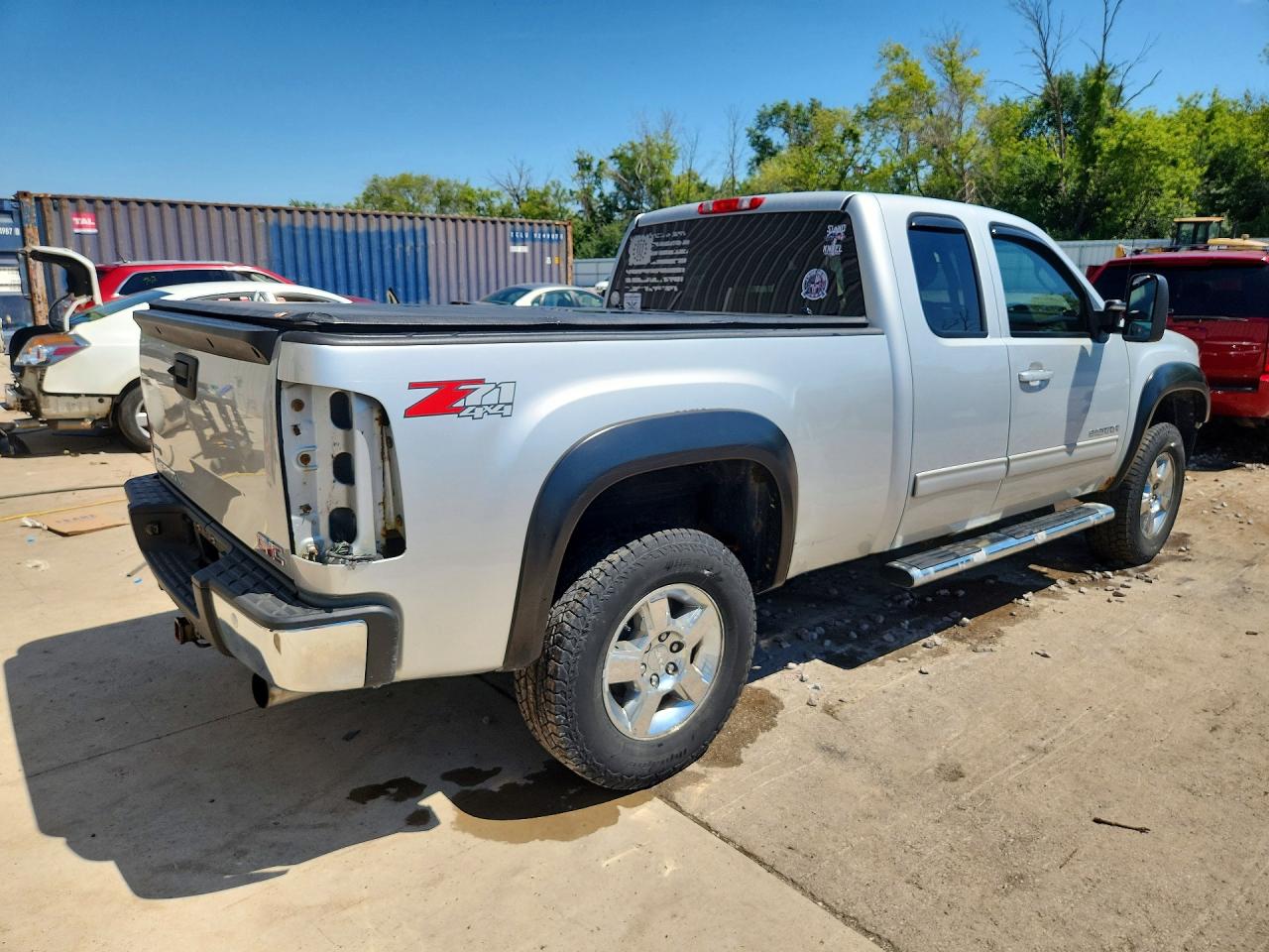 2012 Gmc Sierra K1500 Slt Silver vin: 1GTR2WE73CZ280376