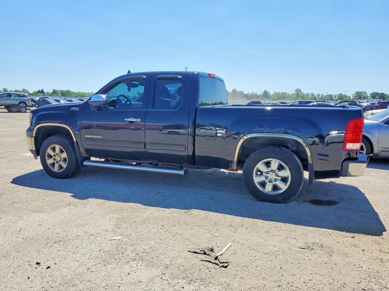 2013 Gmc Sierra K1500 Slt Black vin: 1GTR2WE76DZ292135