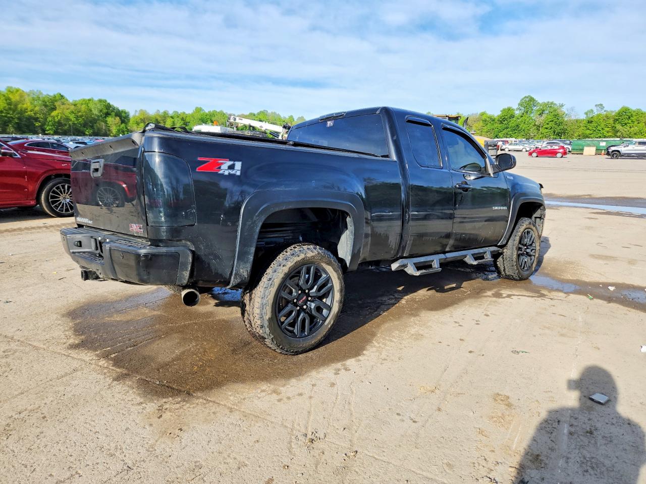2012 Gmc Sierra K1500 Slt Black vin: 1GTR2WE78CZ201820