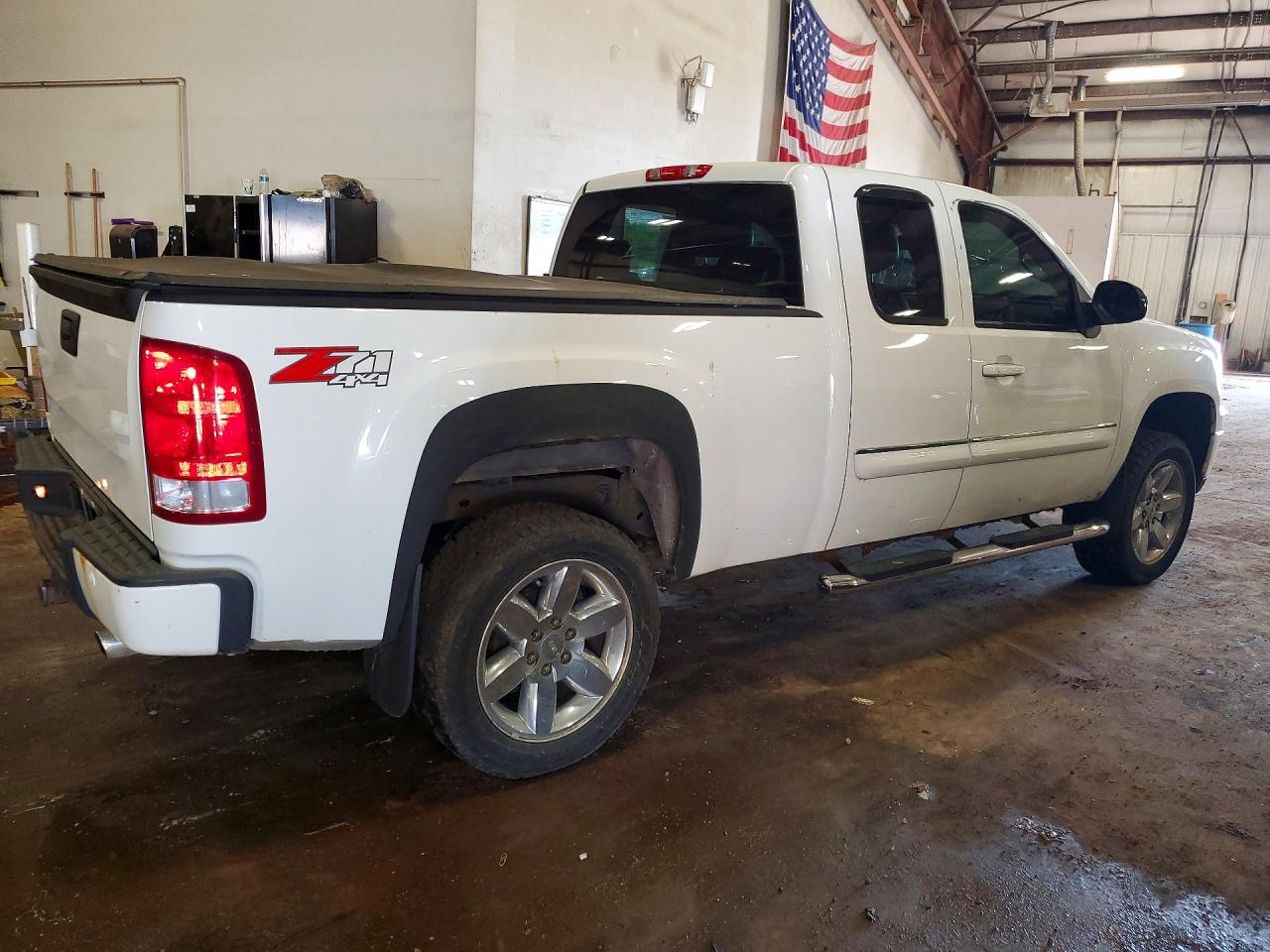 2012 Gmc Sierra K1500 Slt White vin: 1GTR2WE78CZ319477