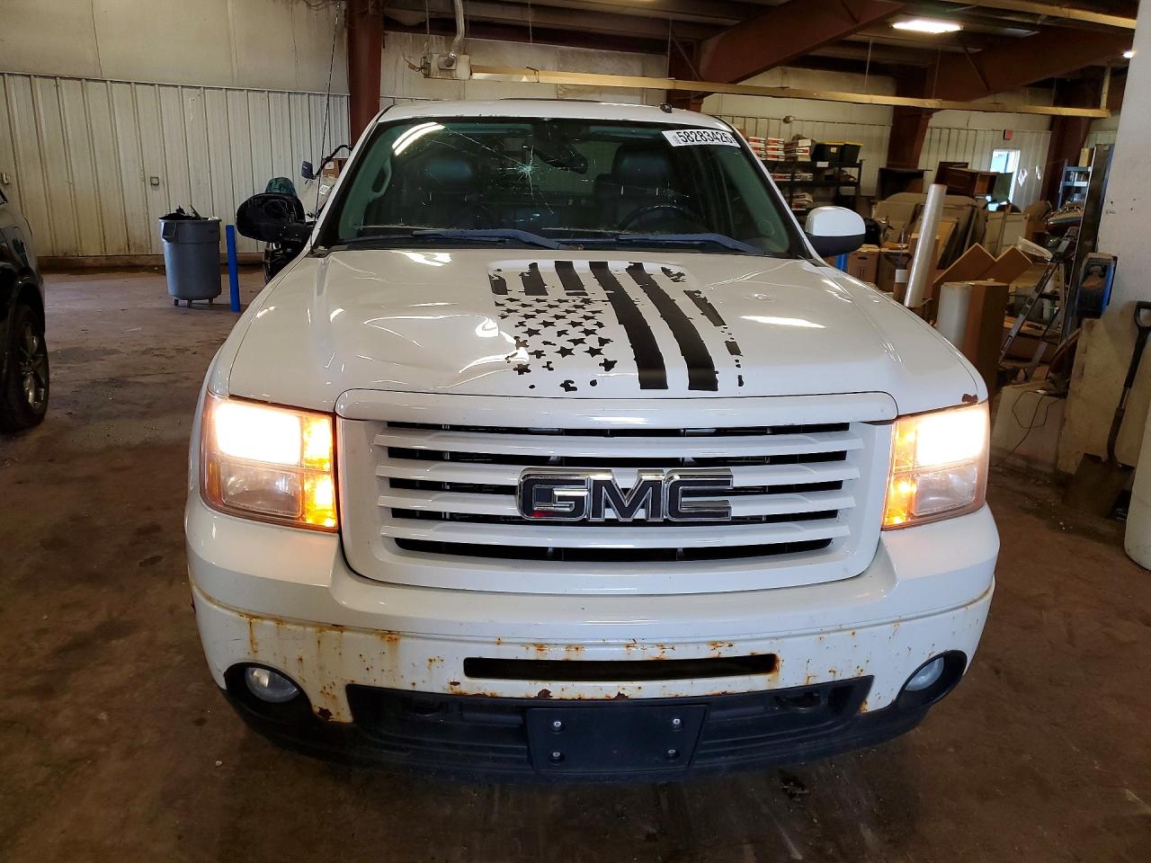 2012 Gmc Sierra K1500 Slt White vin: 1GTR2WE78CZ319477
