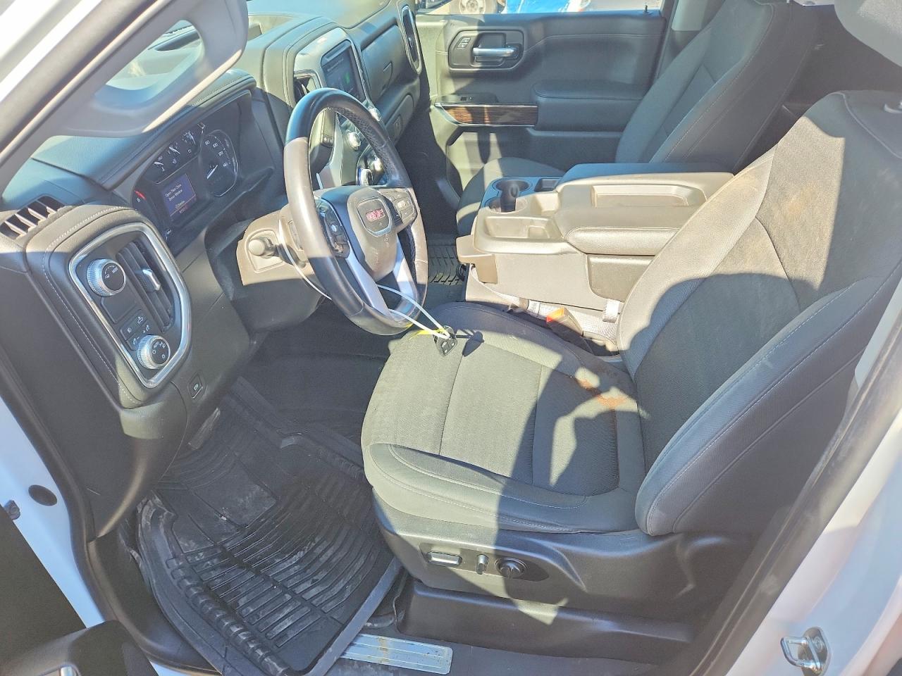 2021 Gmc Sierra C1500 Elevation White vin: 1GTR8CED0MZ346922