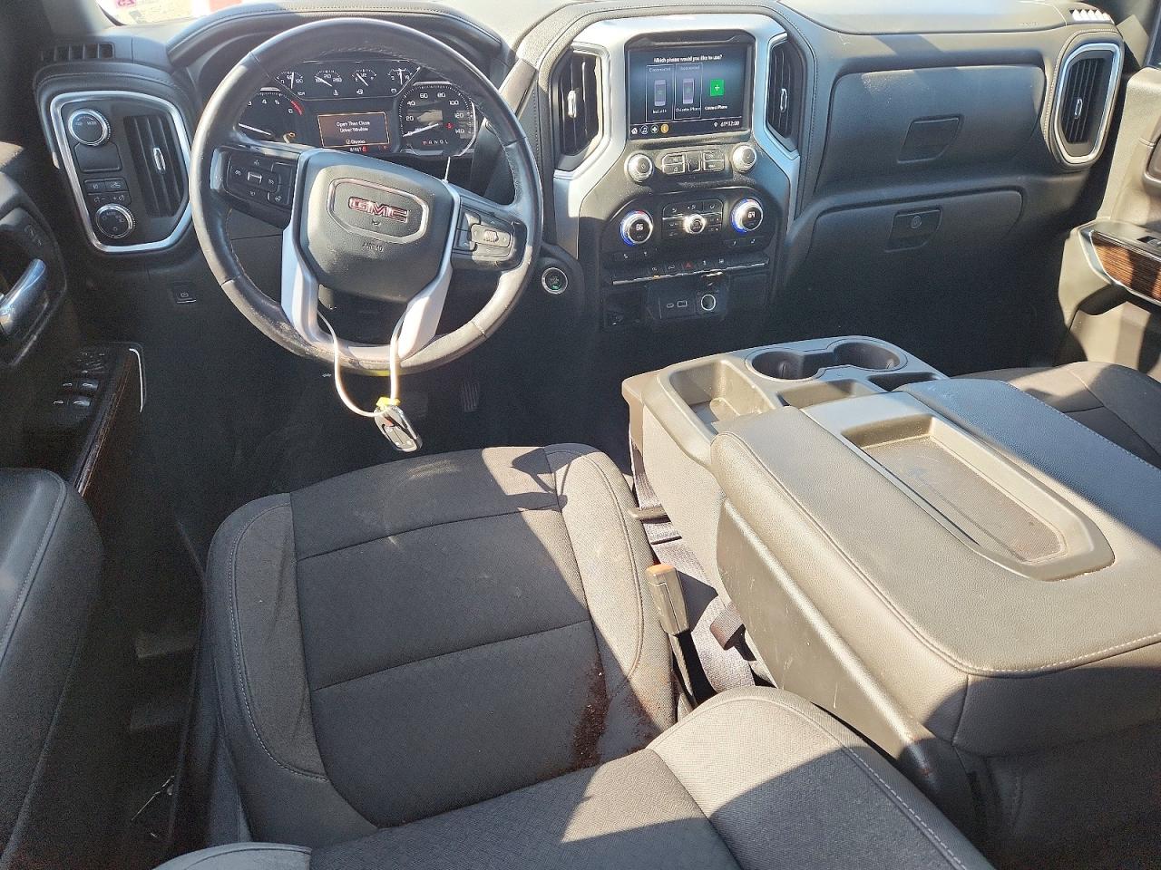 2021 Gmc Sierra C1500 Elevation White vin: 1GTR8CED0MZ346922