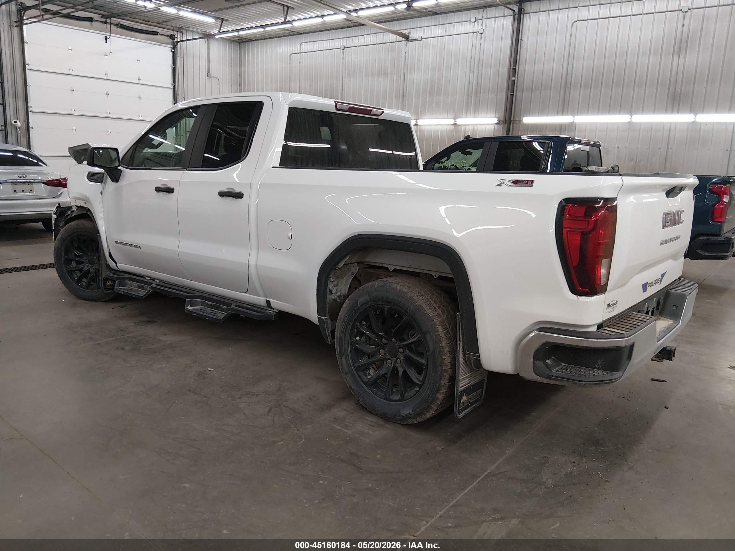 2021 Gmc Sierra 1500 Белый vin: 1GTR9AEF1MZ190912