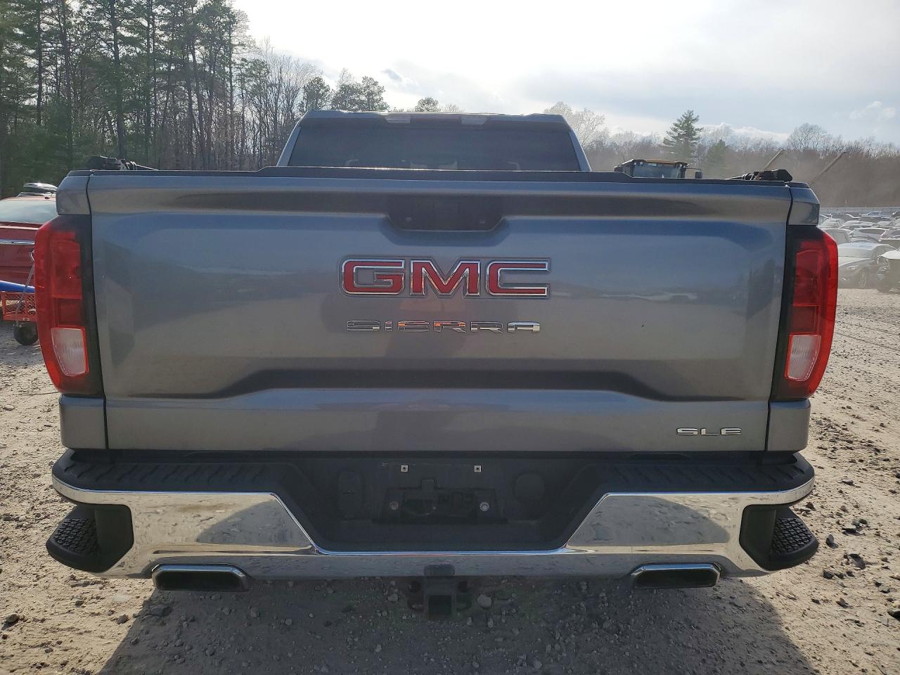 2019 Gmc Sierra K1500 Sle Gray vin: 1GTR9BED0KZ276214