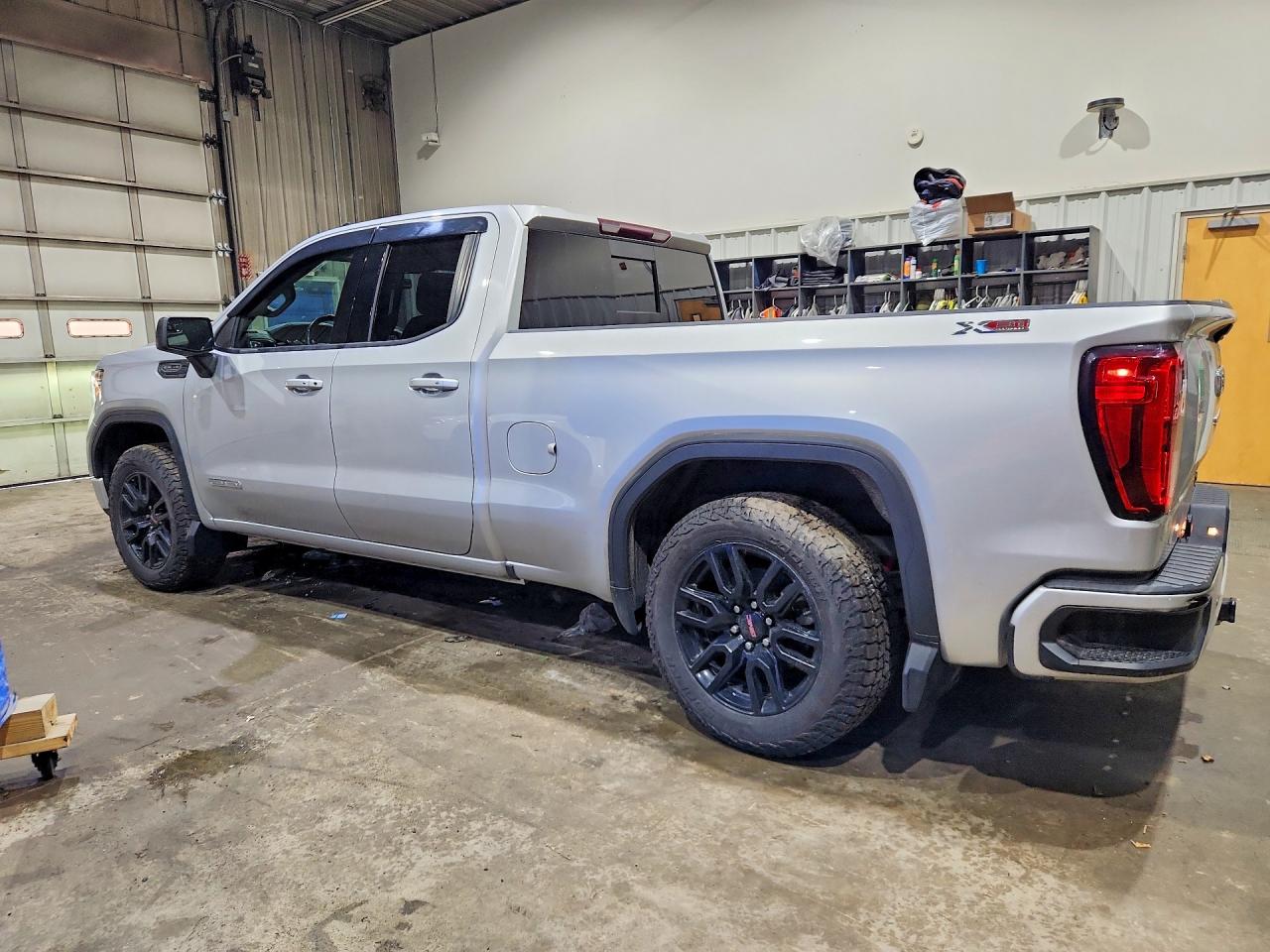 2021 Gmc Sierra K1500 Elevation Silver vin: 1GTR9CED0MZ253153