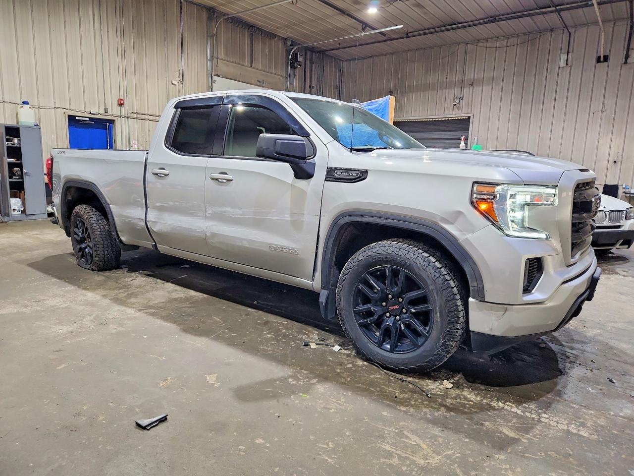 2021 Gmc Sierra K1500 Elevation Silver vin: 1GTR9CED0MZ253153