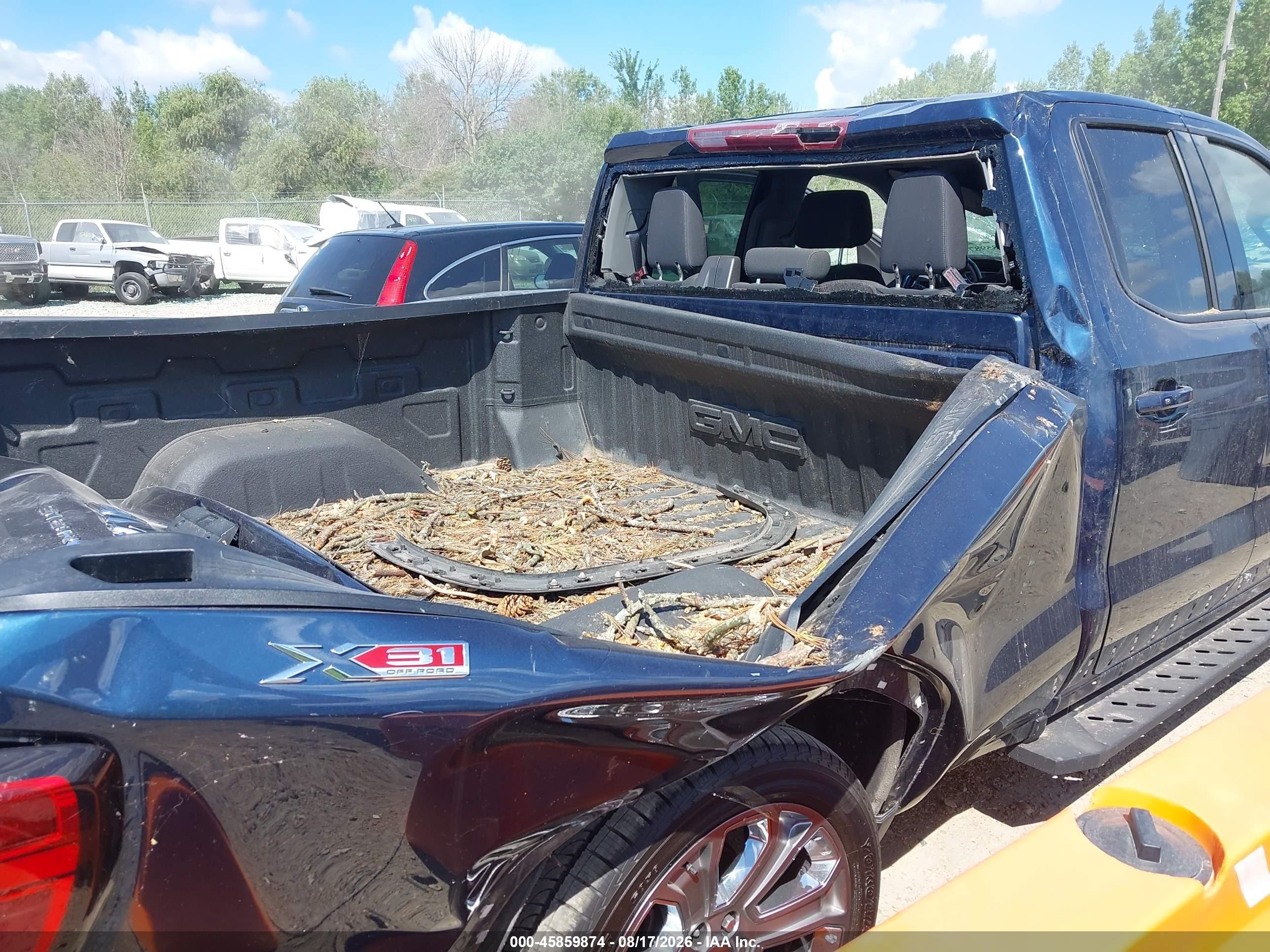 2021 Gmc Sierra 1500 4wd  Standard Box Elevation Blue vin: 1GTR9CED2MZ124251