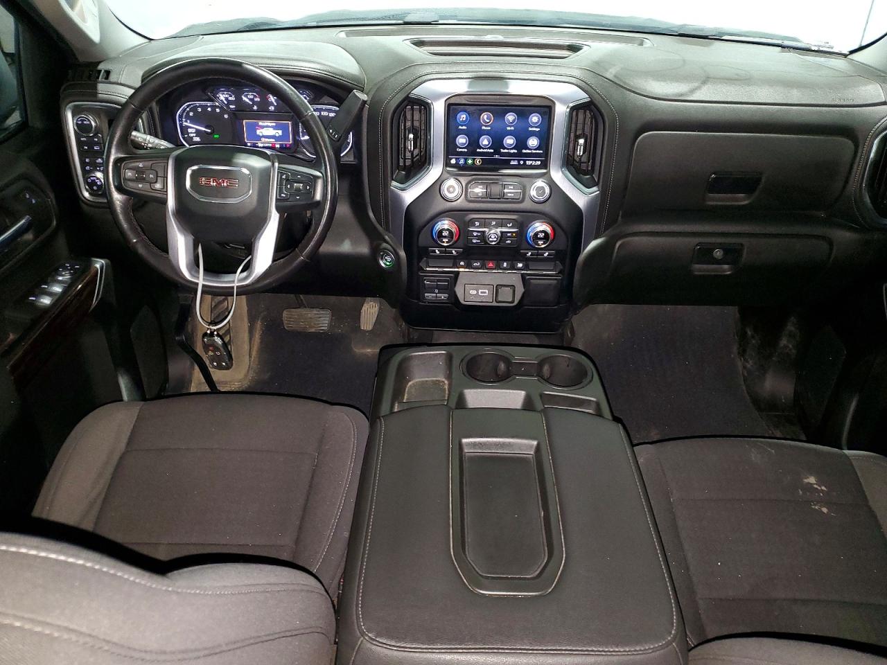 2021 Gmc Sierra K1500 Elevation White vin: 1GTR9CEK7MZ323259