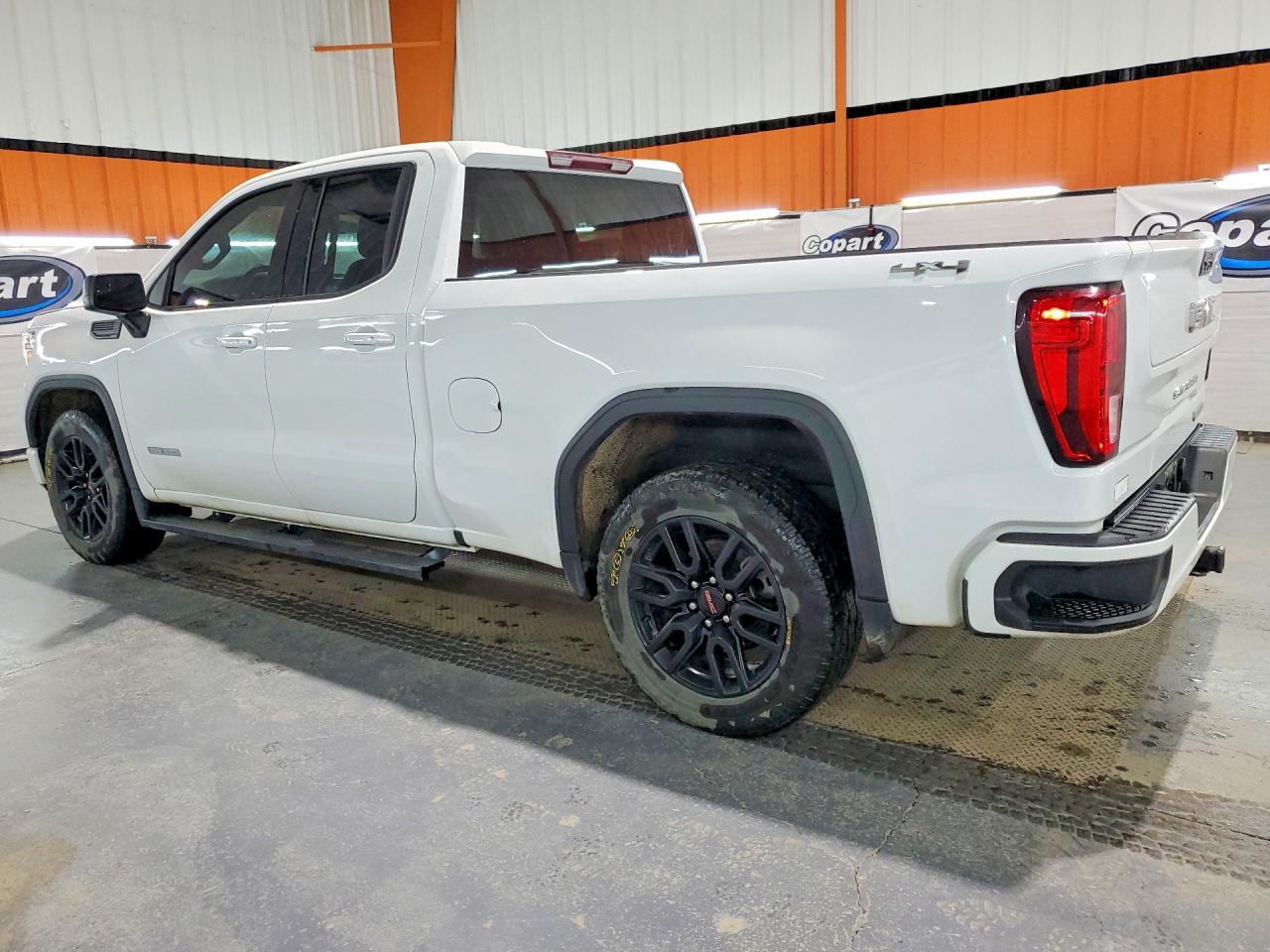 2021 Gmc Sierra K1500 Elevation White vin: 1GTR9CEK7MZ323259