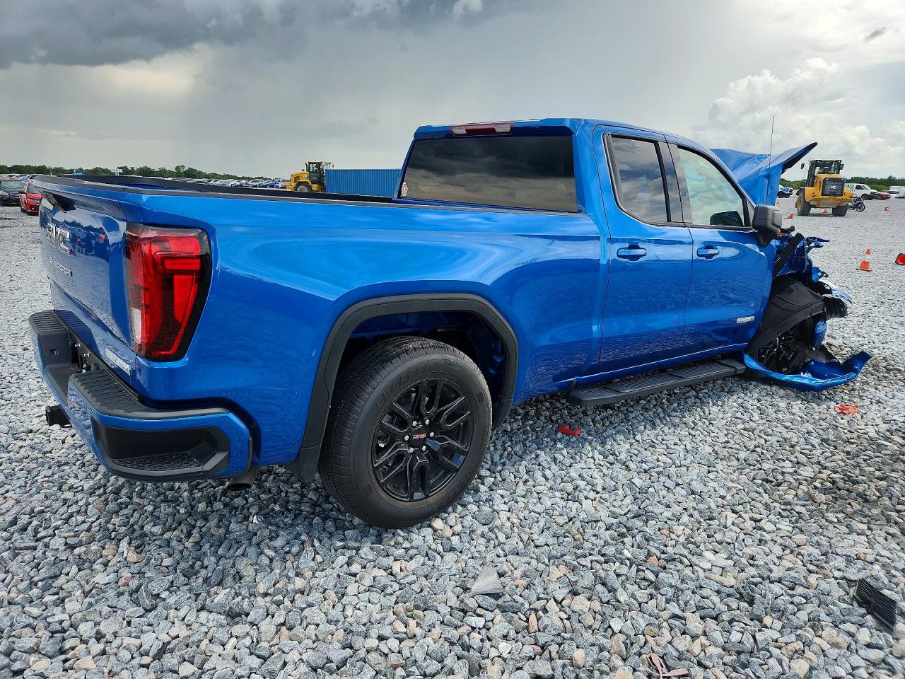 2023 Gmc Sierra C1500 Elevation Blue vin: 1GTRHCEK5PZ194381