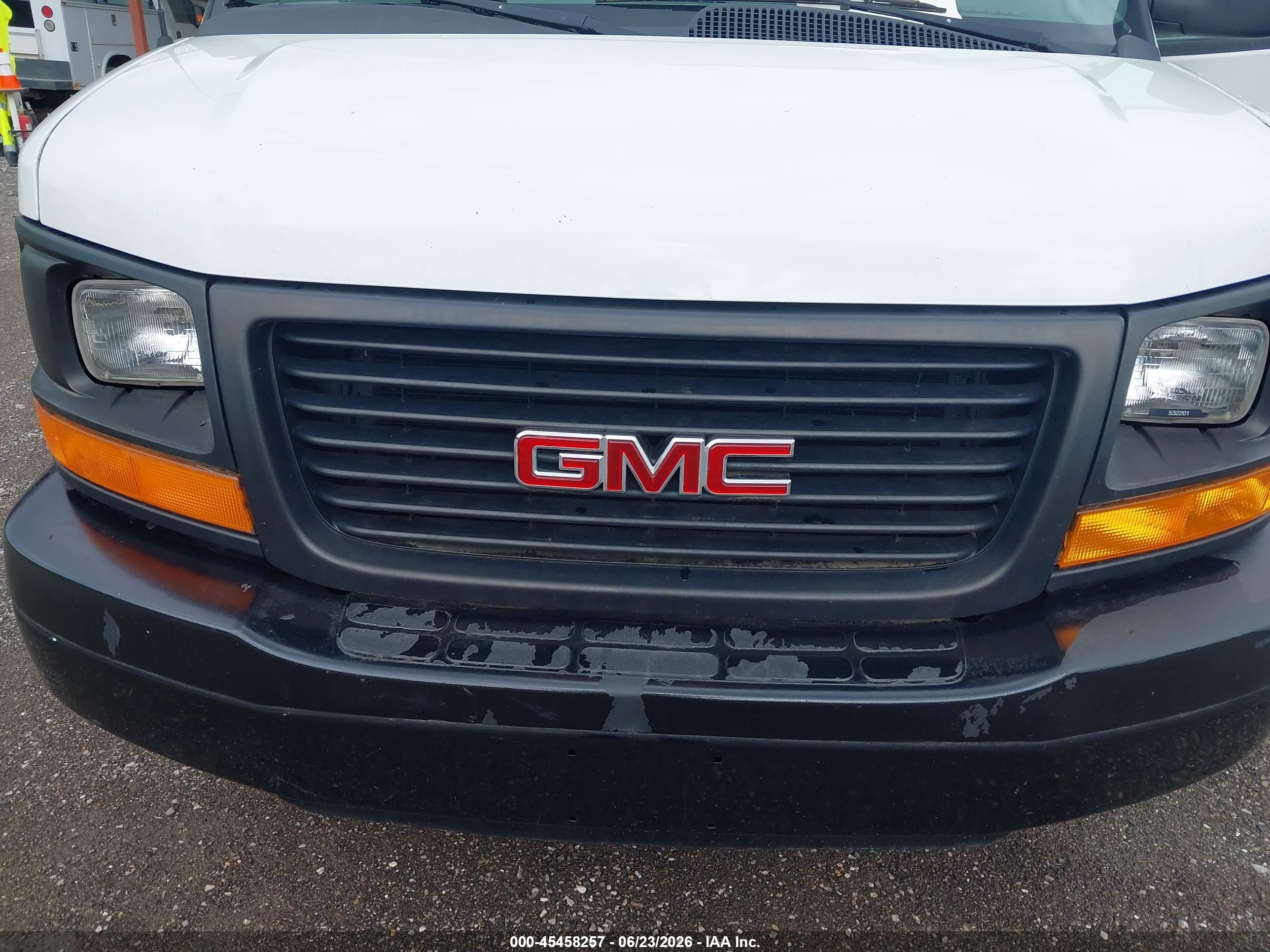 2014 Gmc Savana 1500 Work Van White vin: 1GTS7AFX0E1111213