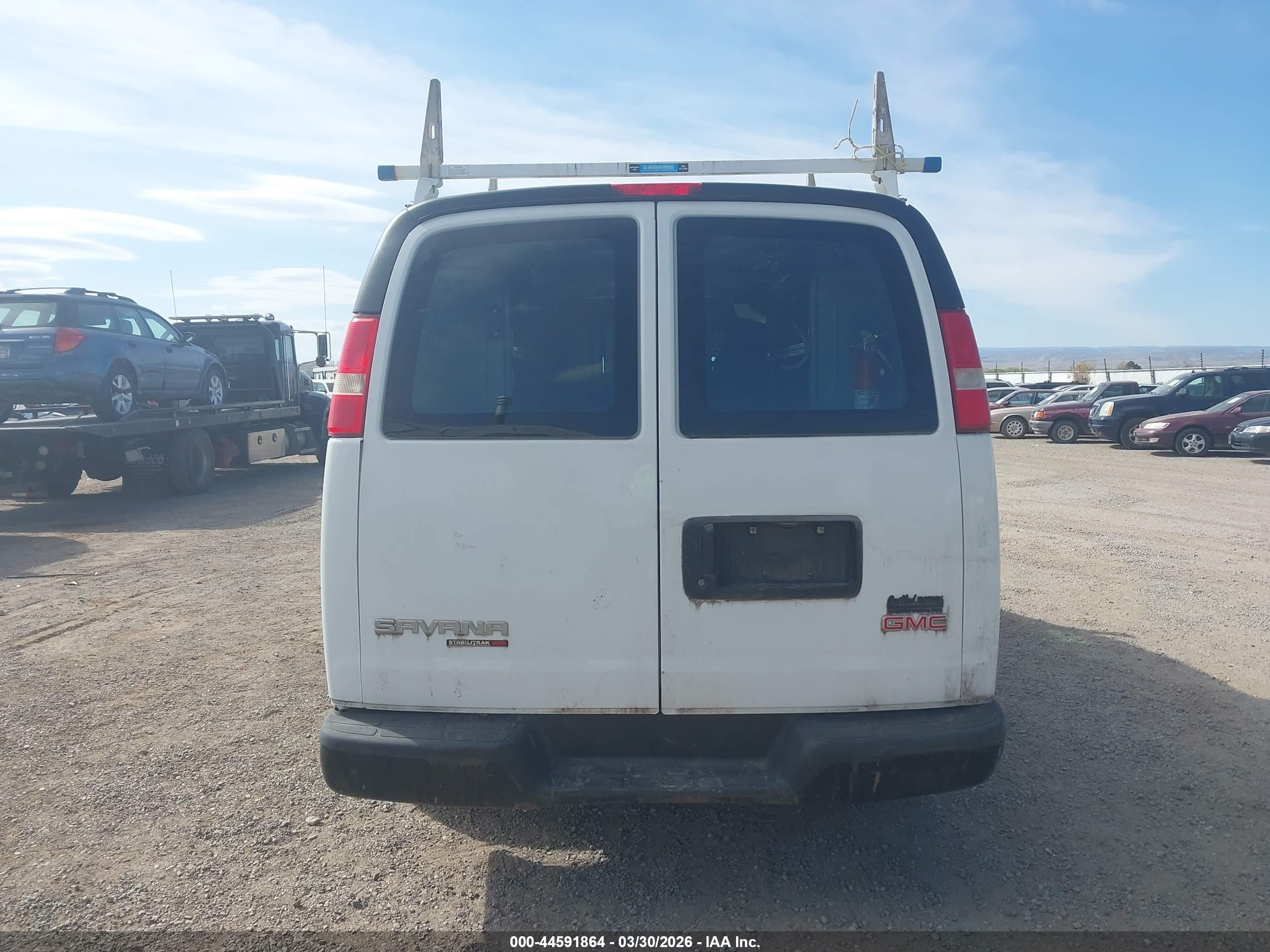 2014 Gmc Savana 1500 Work Van White vin: 1GTS8AF42E1170959