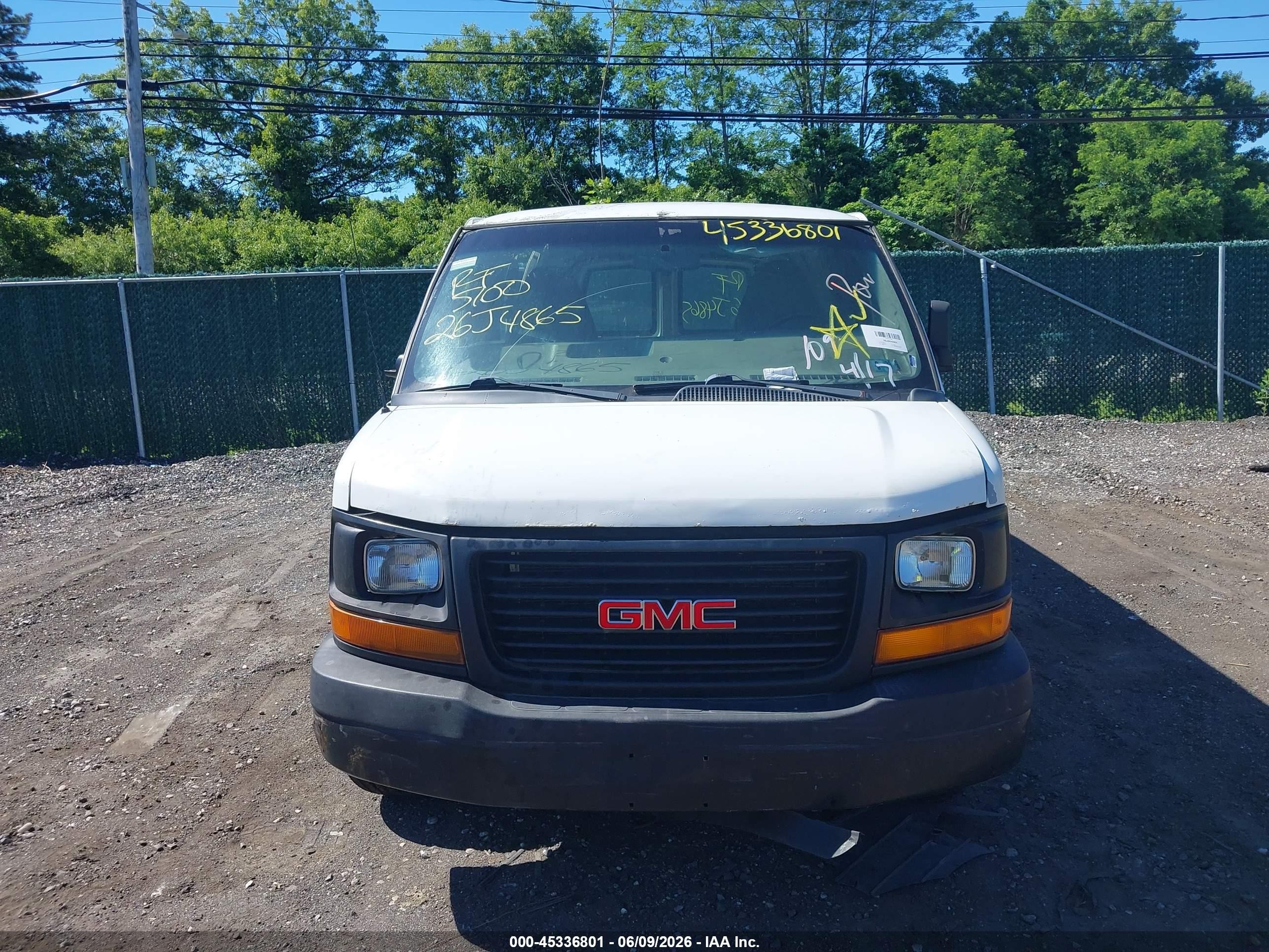 2012 Gmc Savana 1500 Work Van White vin: 1GTS8AF47C1134651