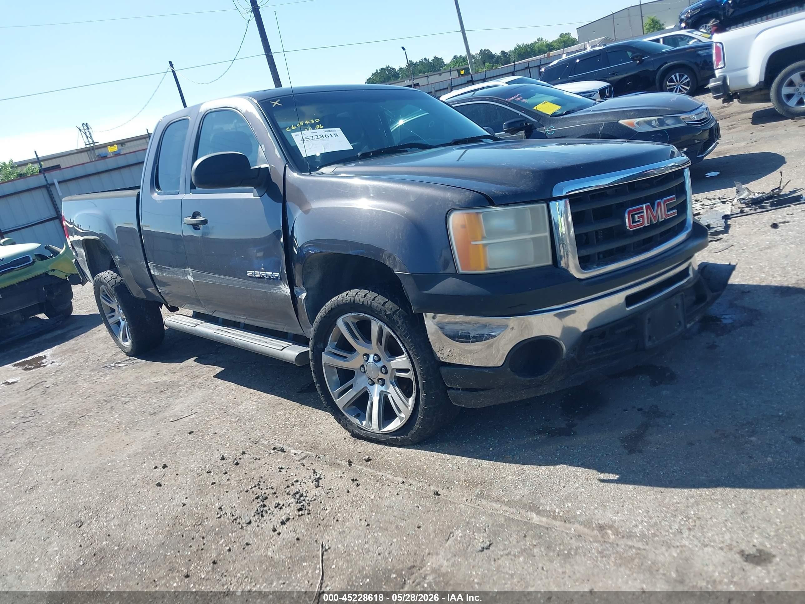 2010 Gmc Sierra 1500 Work Truck Gray vin: 1GTSCTEA2AZ230333