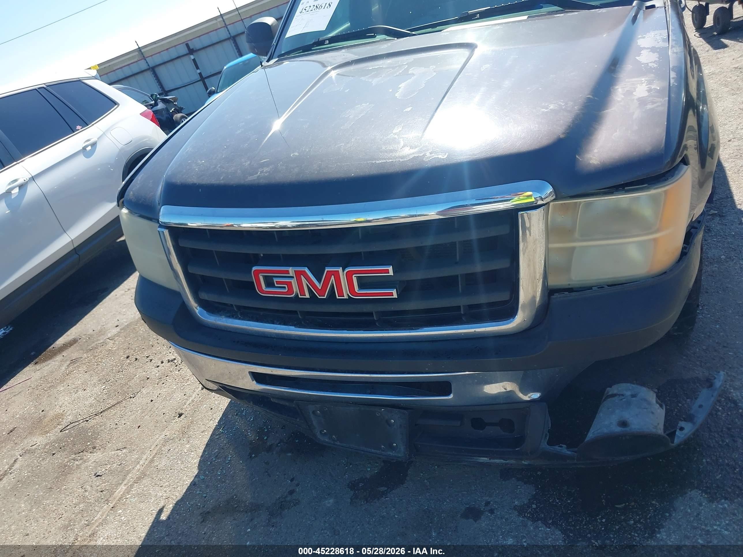 2010 Gmc Sierra 1500 Work Truck Gray vin: 1GTSCTEA2AZ230333