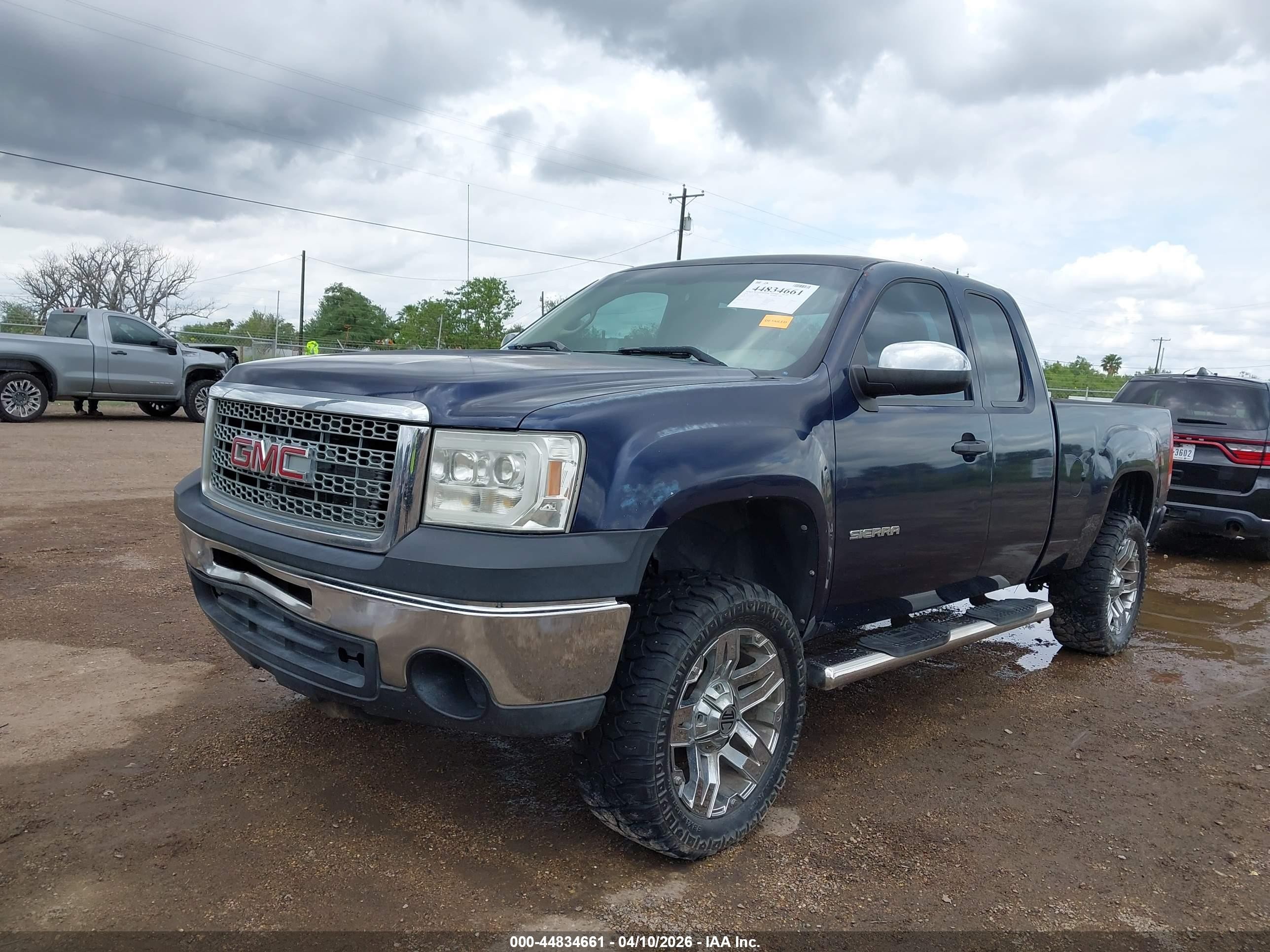 2010 Gmc Sierra 1500 Work Truck Blue vin: 1GTSCTEX4AZ263144