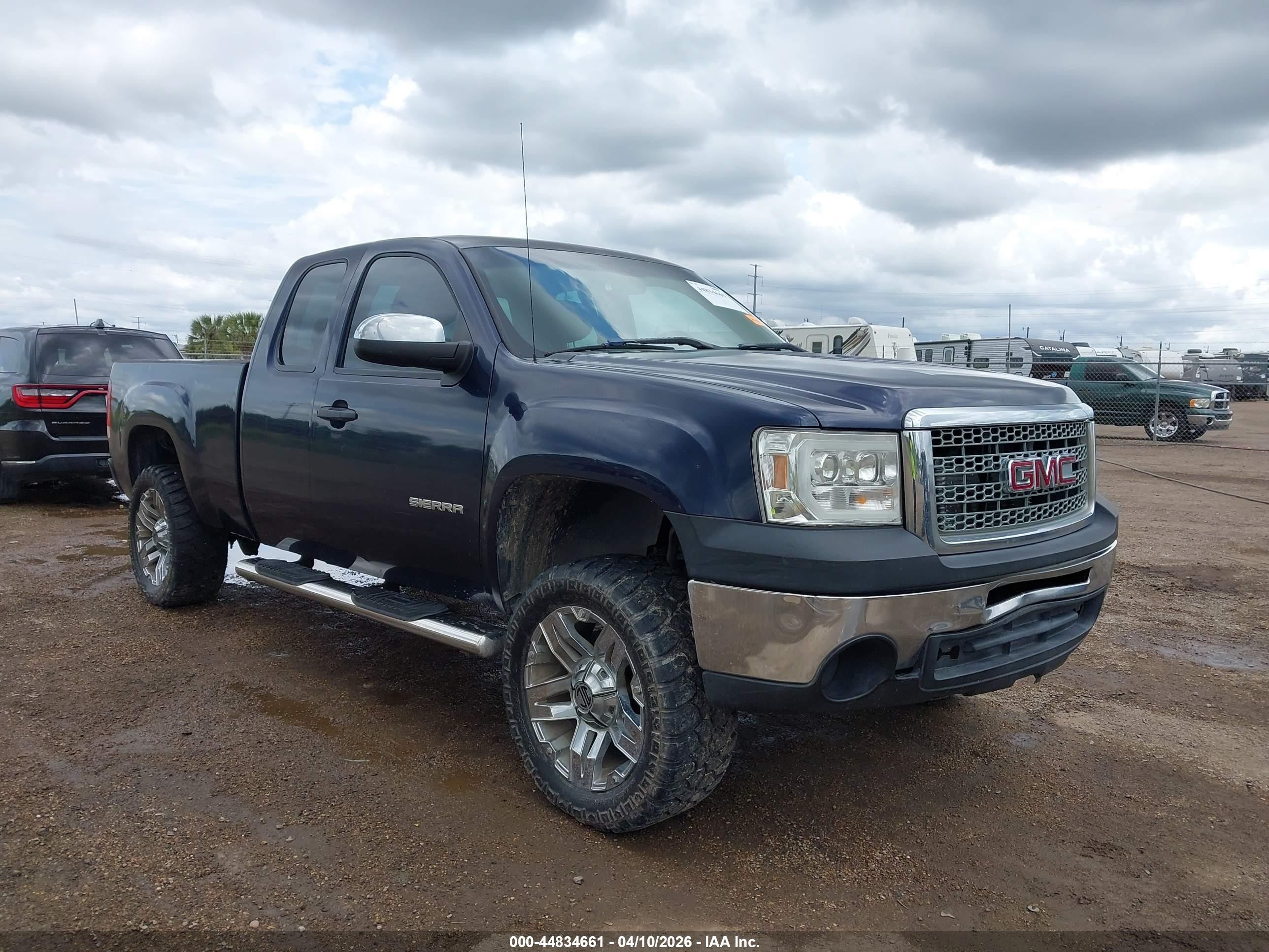 2010 Gmc Sierra 1500 Work Truck Blue vin: 1GTSCTEX4AZ263144