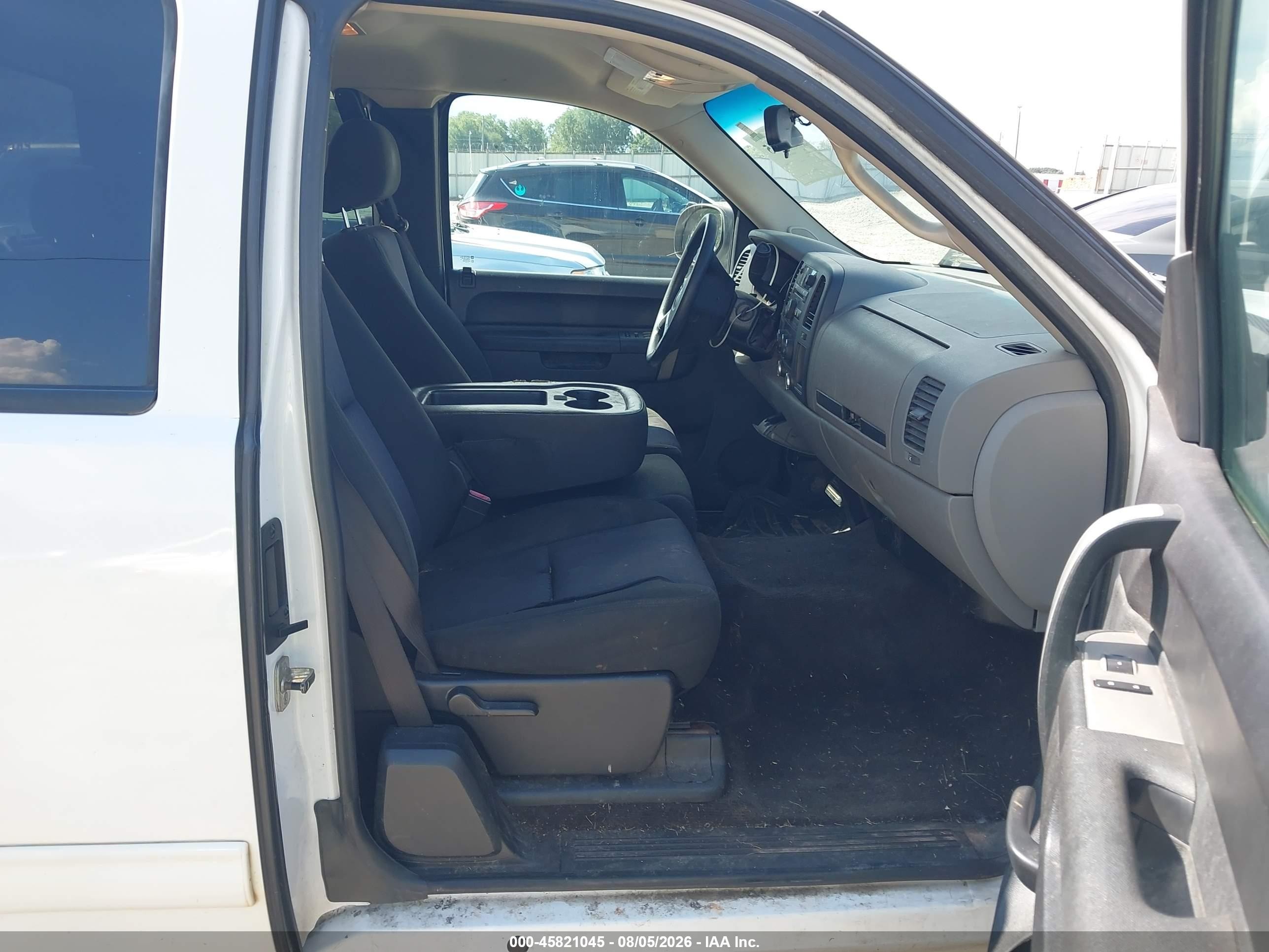 2010 Gmc Sierra 1500 Sl White vin: 1GTSCUEA0AZ228103