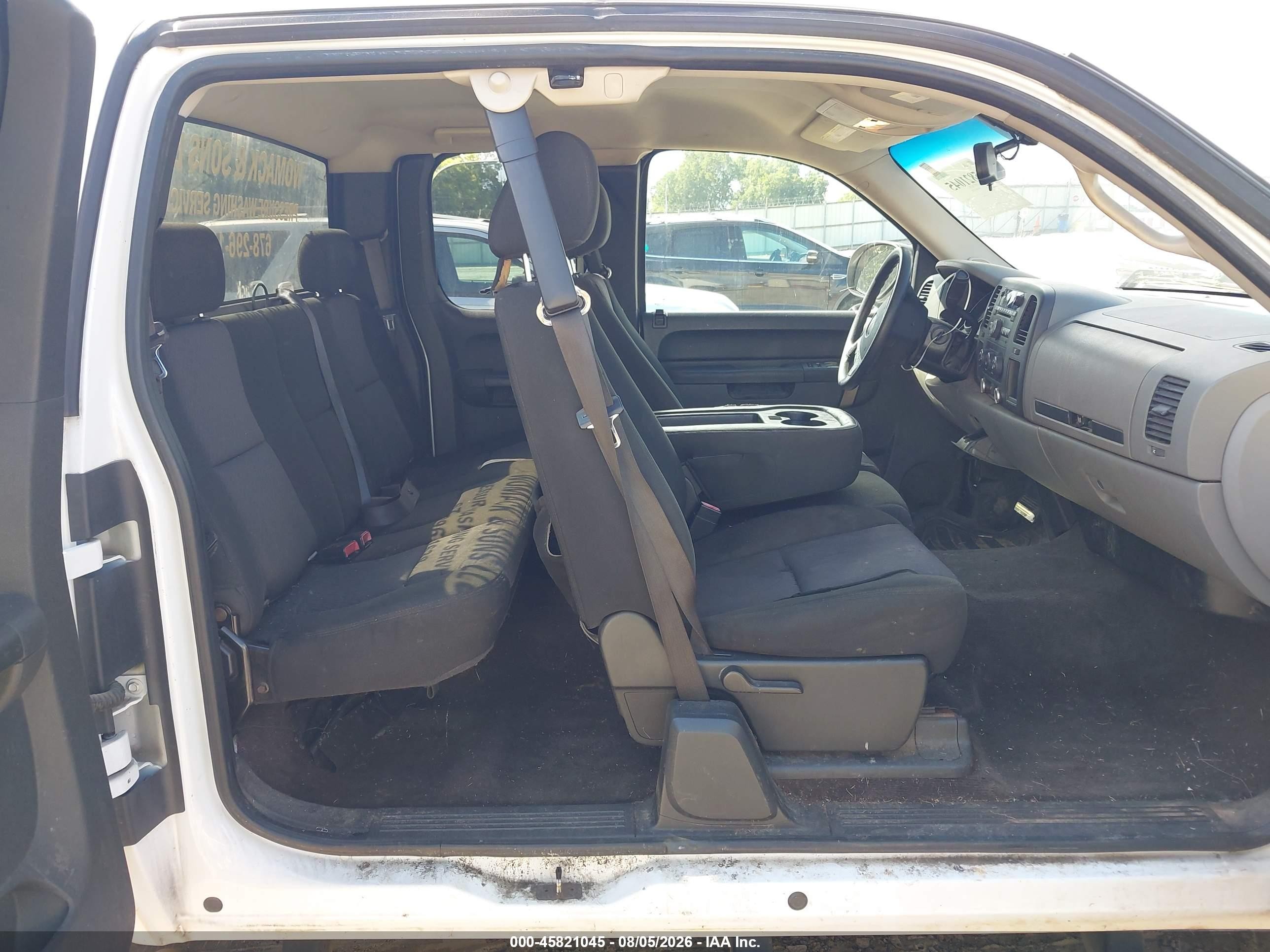 2010 Gmc Sierra 1500 Sl White vin: 1GTSCUEA0AZ228103