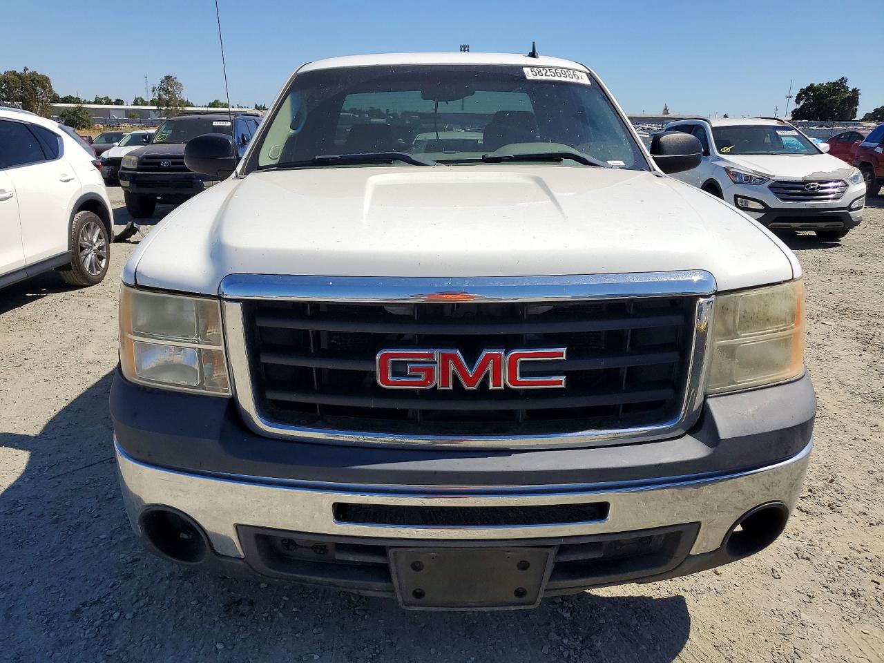 2010 Gmc Sierra C1500 Sl White vin: 1GTSCUEA4AZ280107