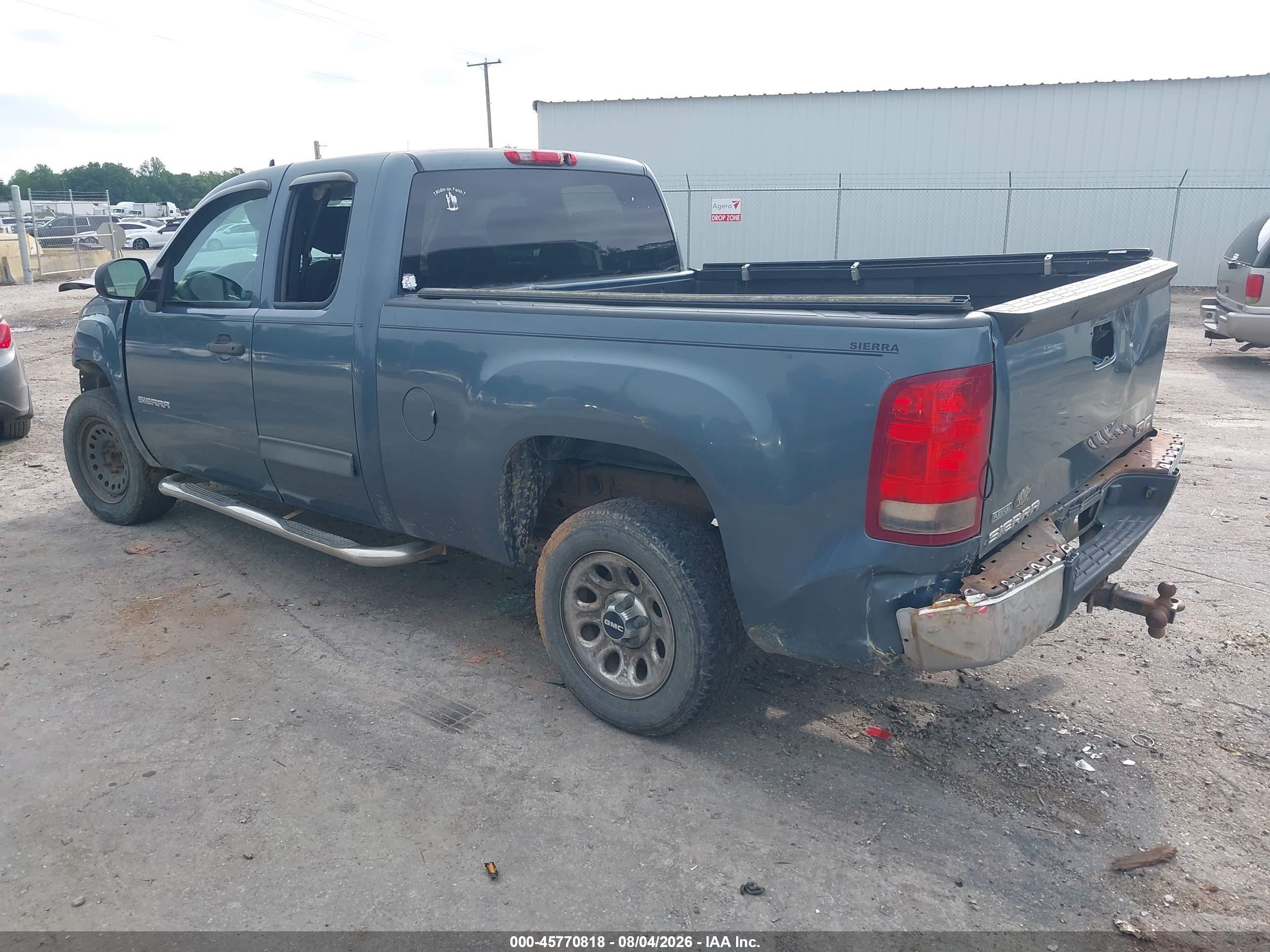 2010 Gmc Sierra 1500 Sl Синий vin: 1GTSCUEA9AZ188331