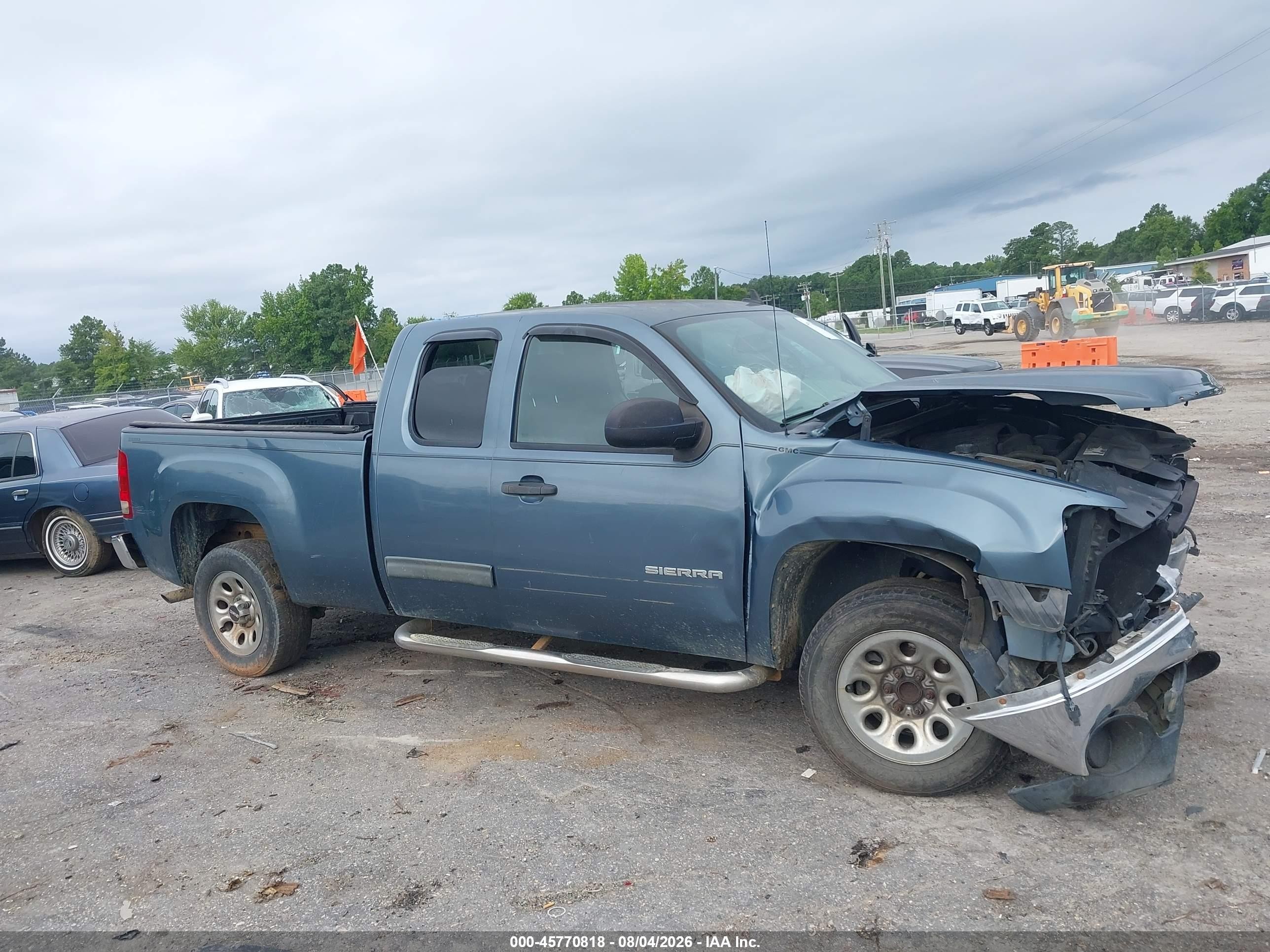 2010 Gmc Sierra 1500 Sl Синий vin: 1GTSCUEA9AZ188331