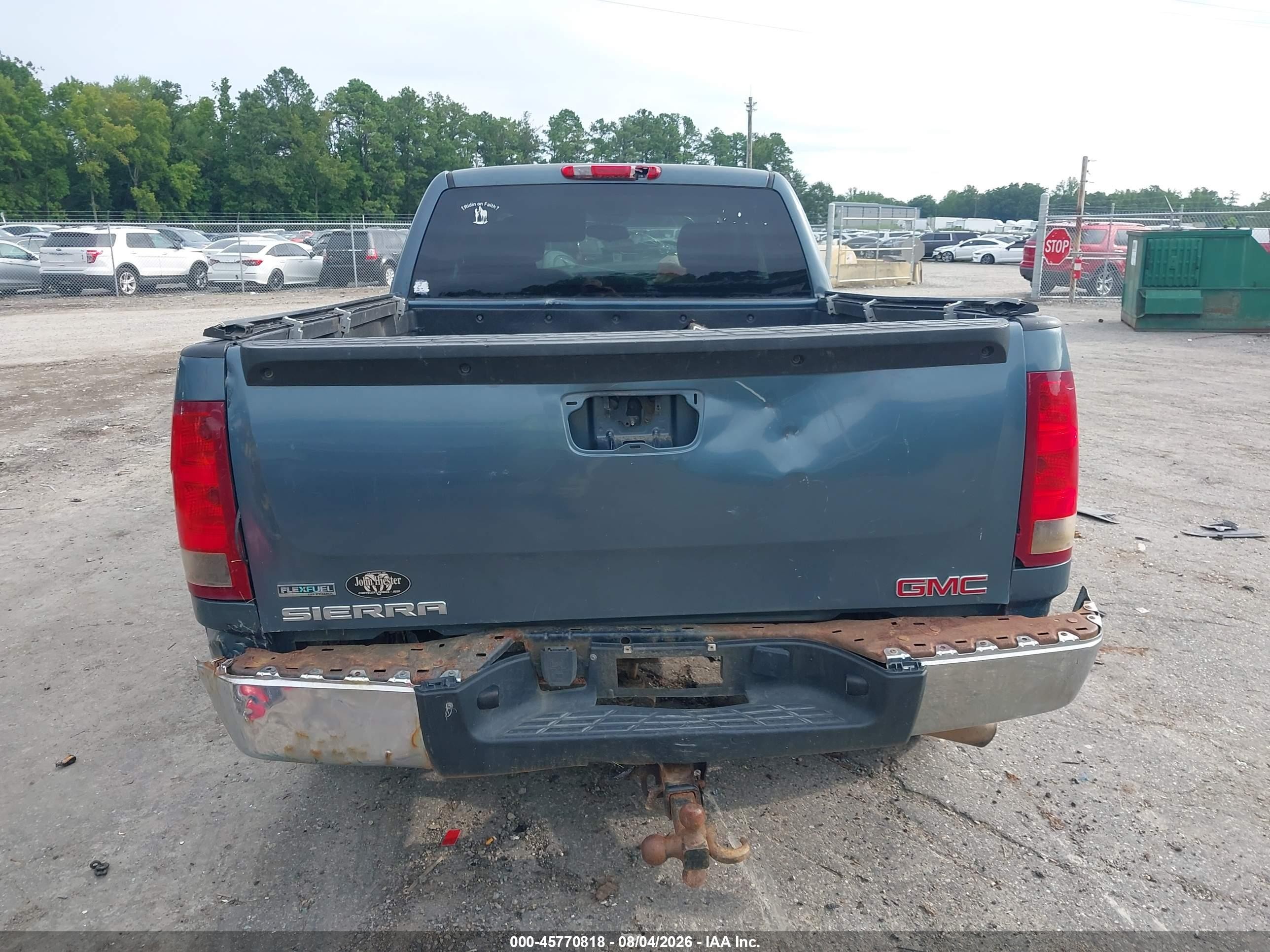 2010 Gmc Sierra 1500 Sl Синий vin: 1GTSCUEA9AZ188331